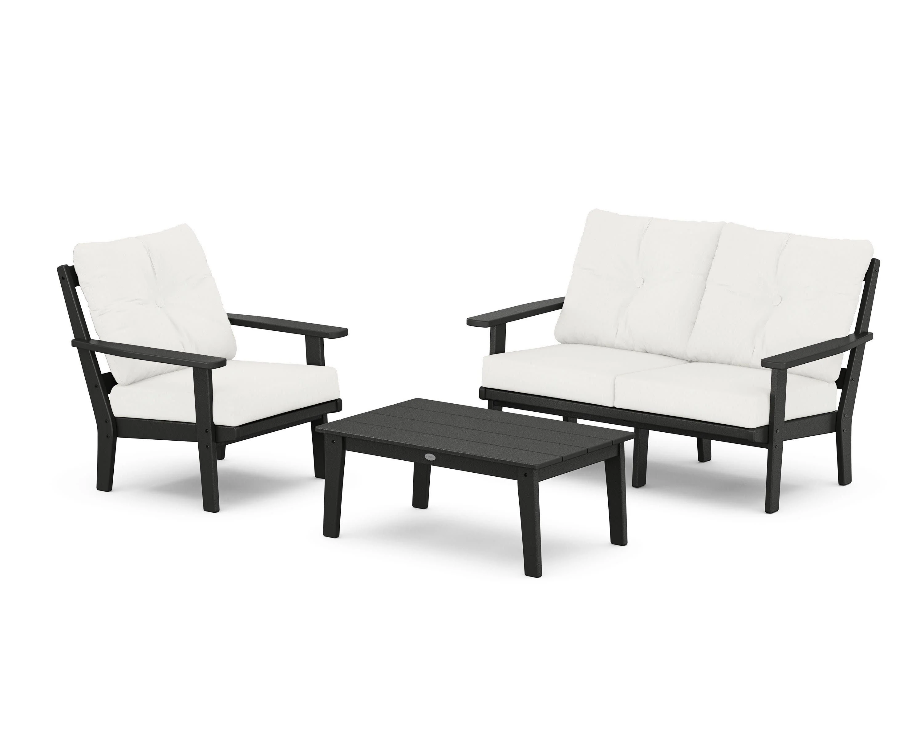 Prairie 3-Piece Deep Seating Set with Loveseat - Image 70