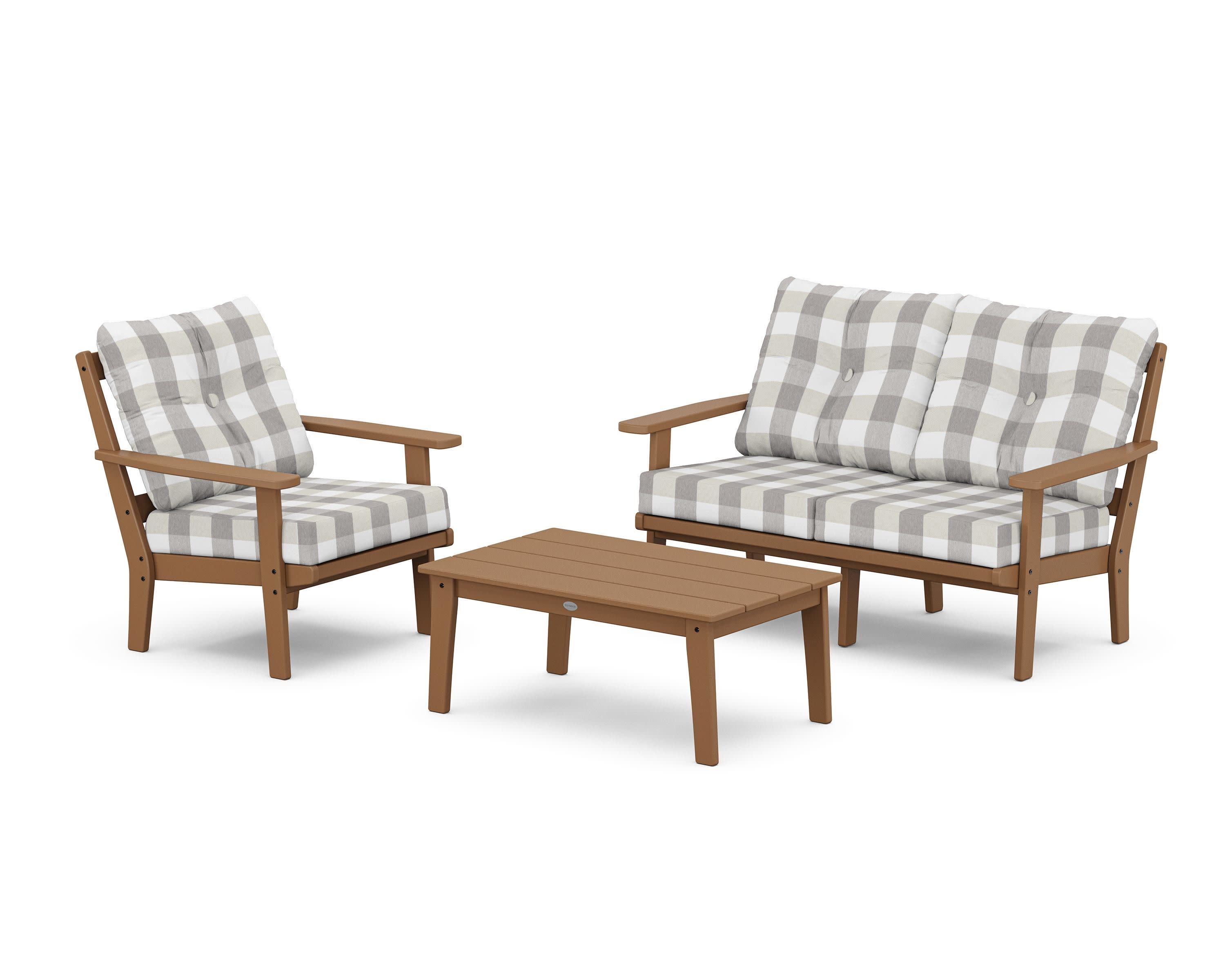 Prairie 3-Piece Deep Seating Set with Loveseat - Image 76