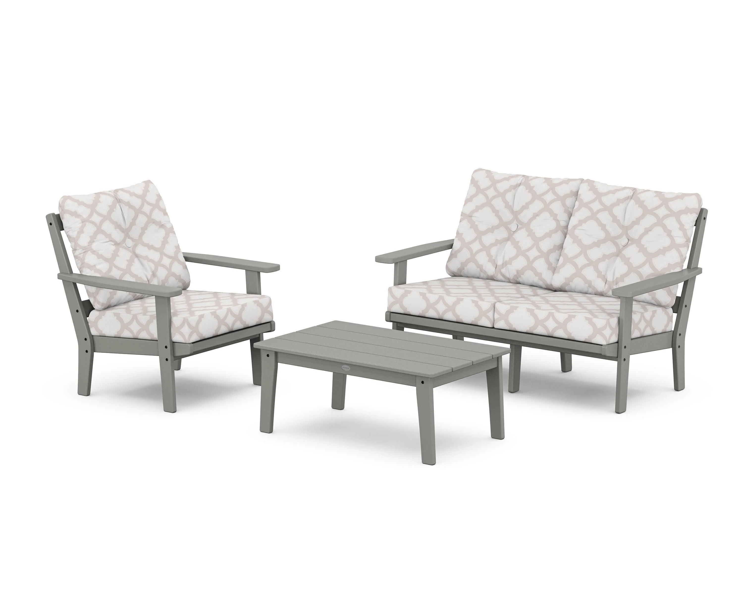 Prairie 3-Piece Deep Seating Set with Loveseat - Image 86