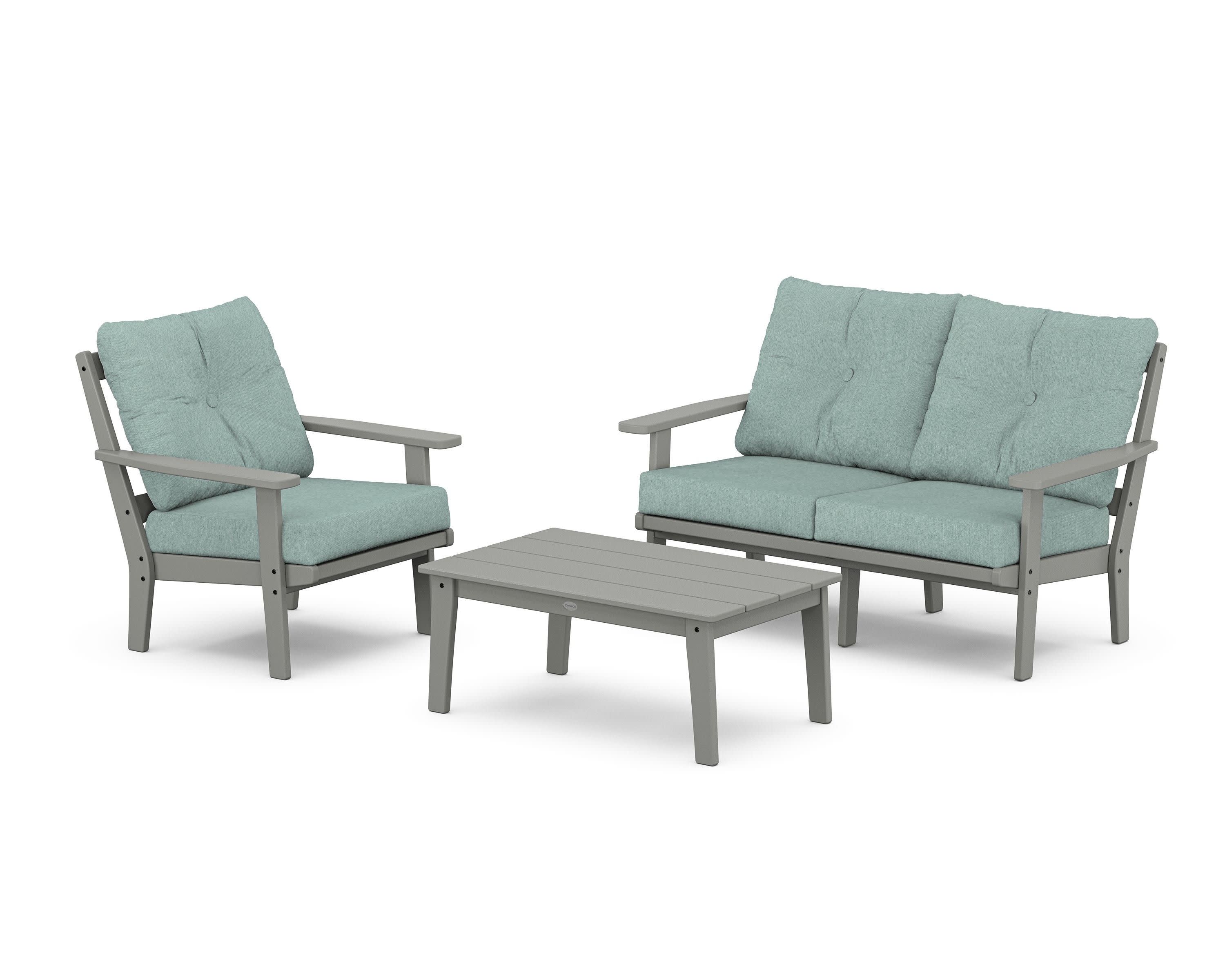 Prairie 3-Piece Deep Seating Set with Loveseat - Image 88