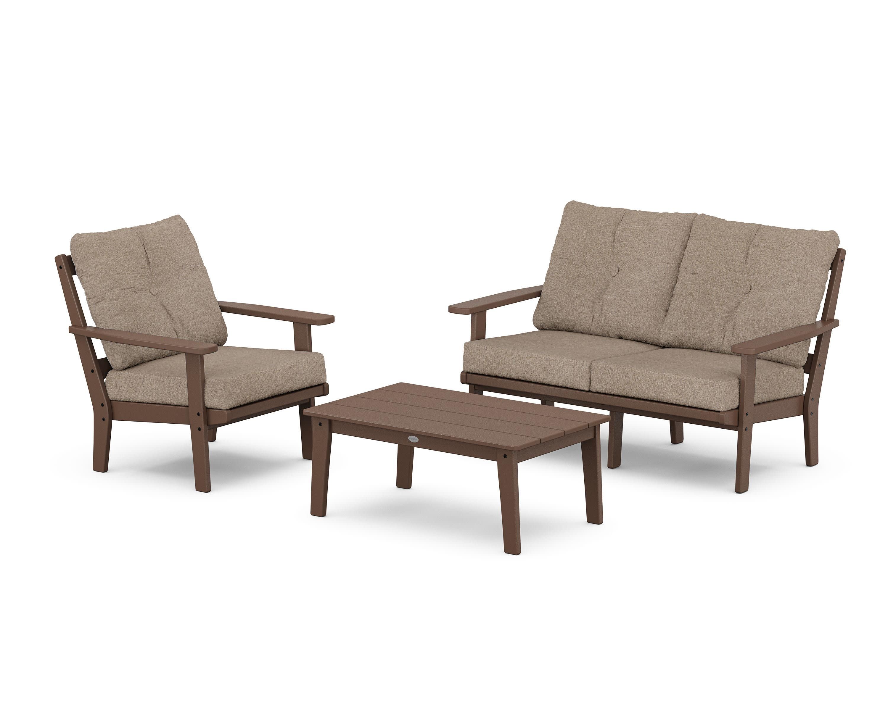 Prairie 3-Piece Deep Seating Set with Loveseat - Image 90