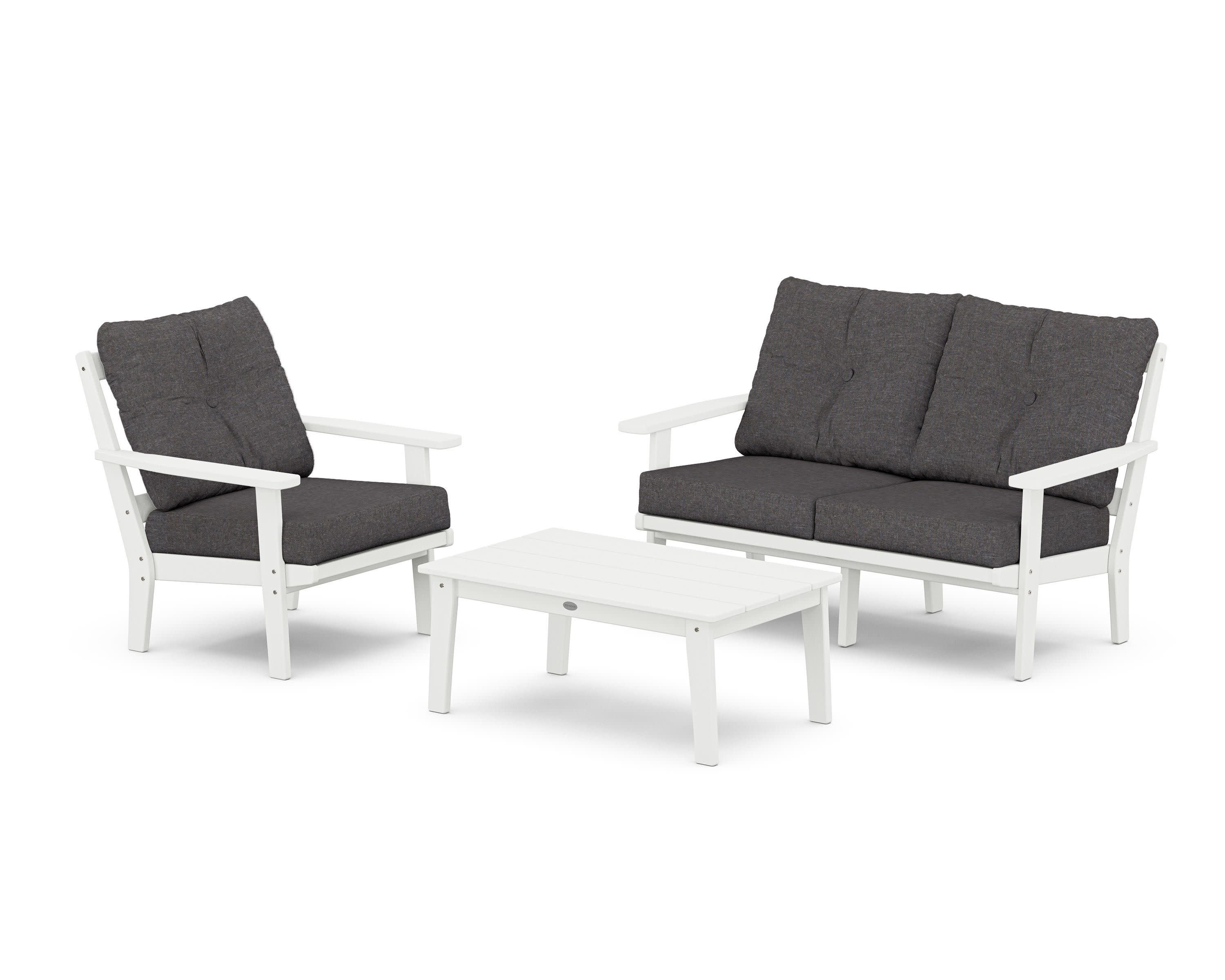 Prairie 3-Piece Deep Seating Set with Loveseat - Image 98