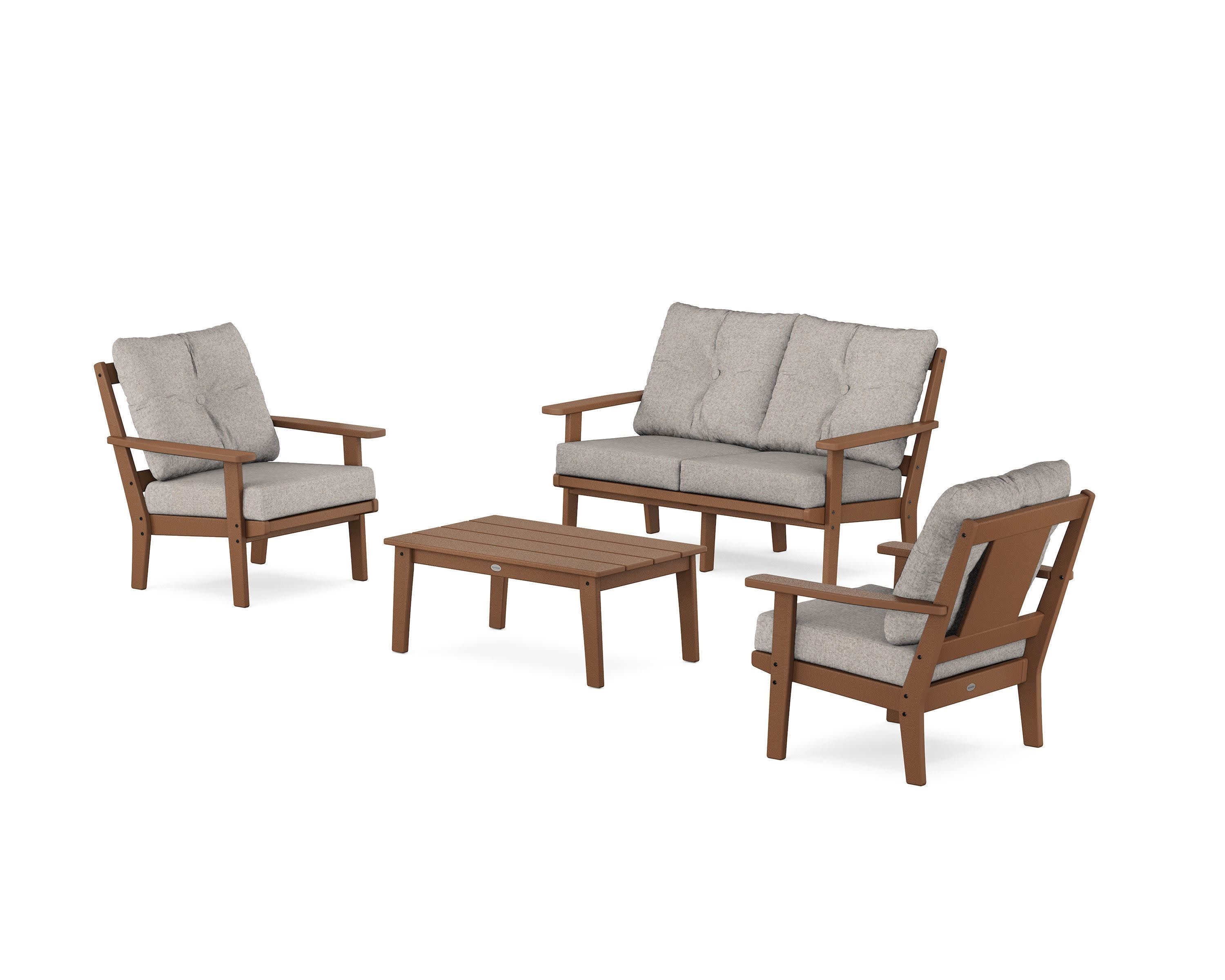 Prairie 4-Piece Deep Seating Set with Loveseat - Image 106