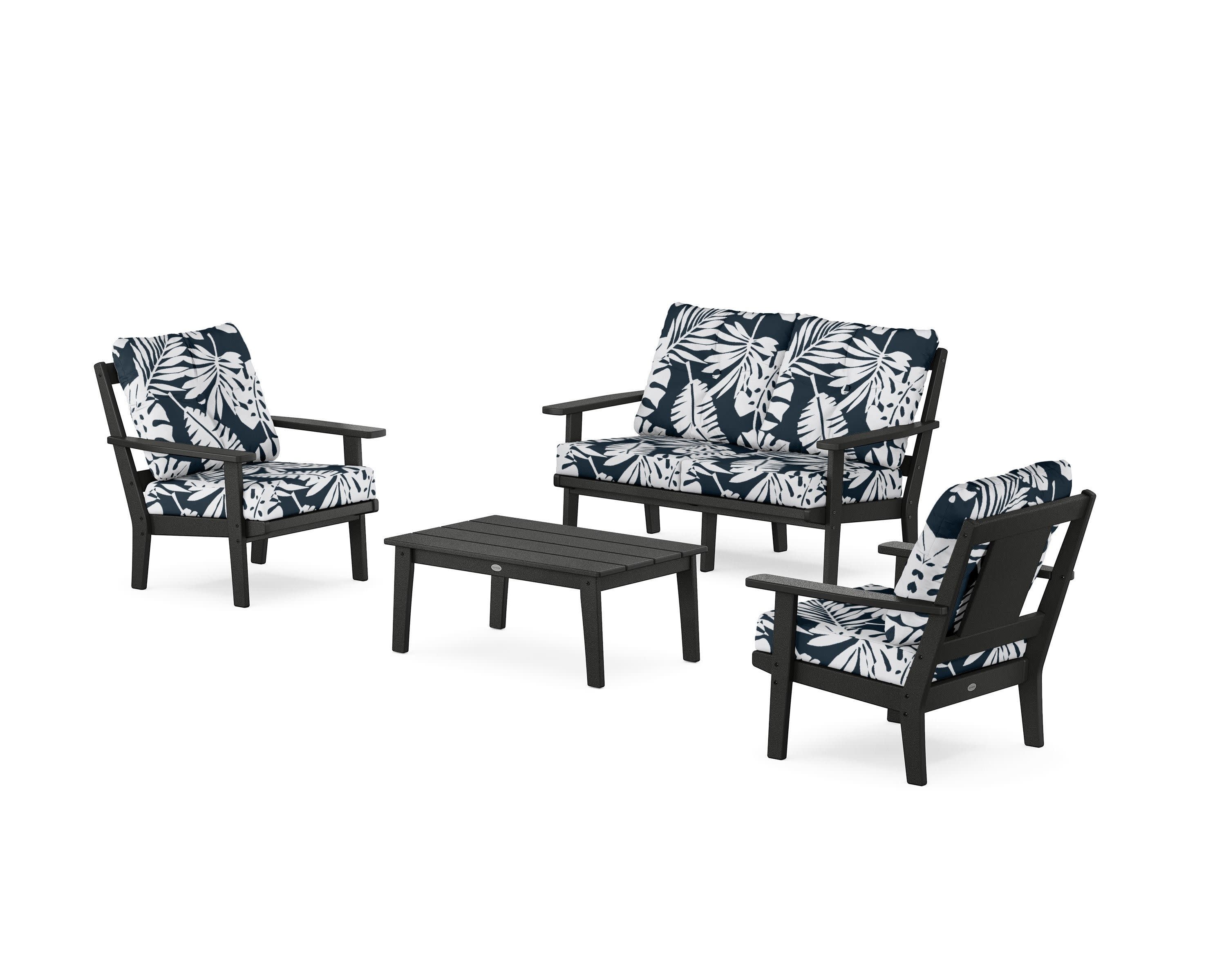 Prairie 4-Piece Deep Seating Set with Loveseat - Image 123