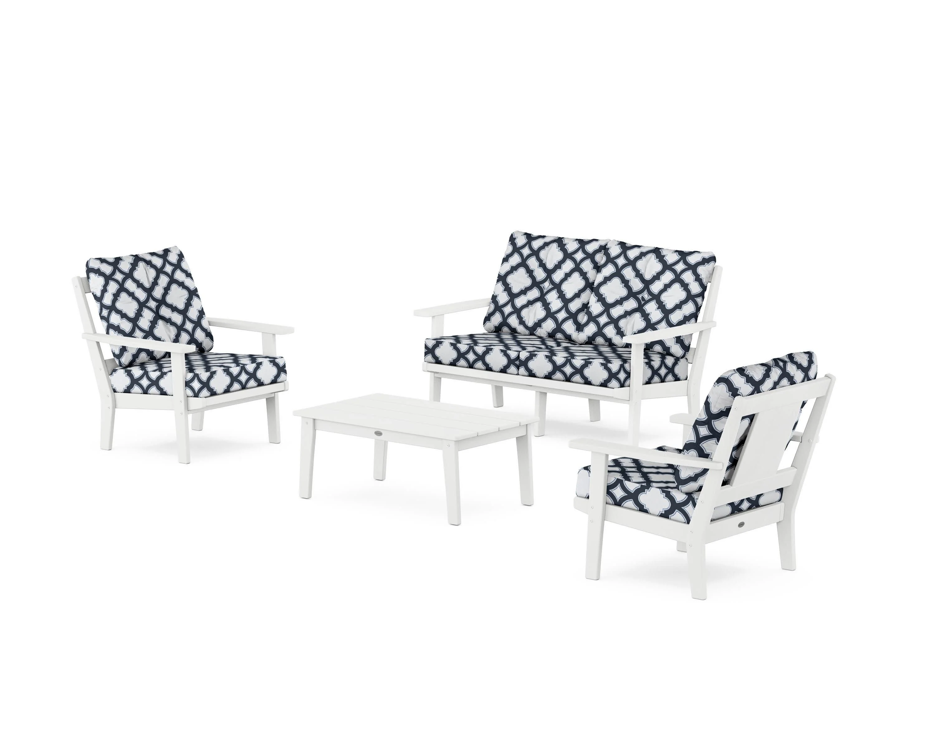 Prairie 4-Piece Deep Seating Set with Loveseat - Image 13