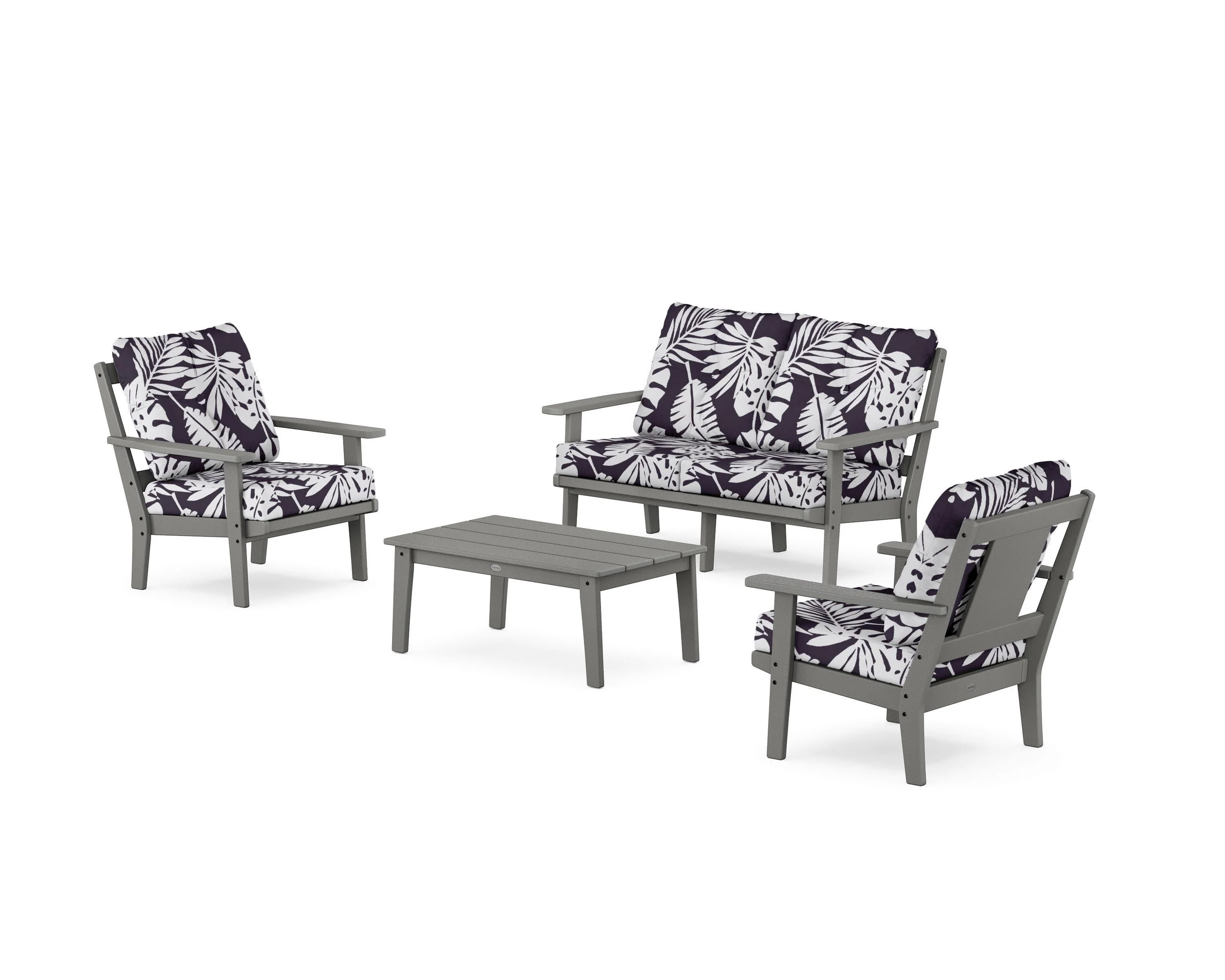 Prairie 4-Piece Deep Seating Set with Loveseat - Image 130