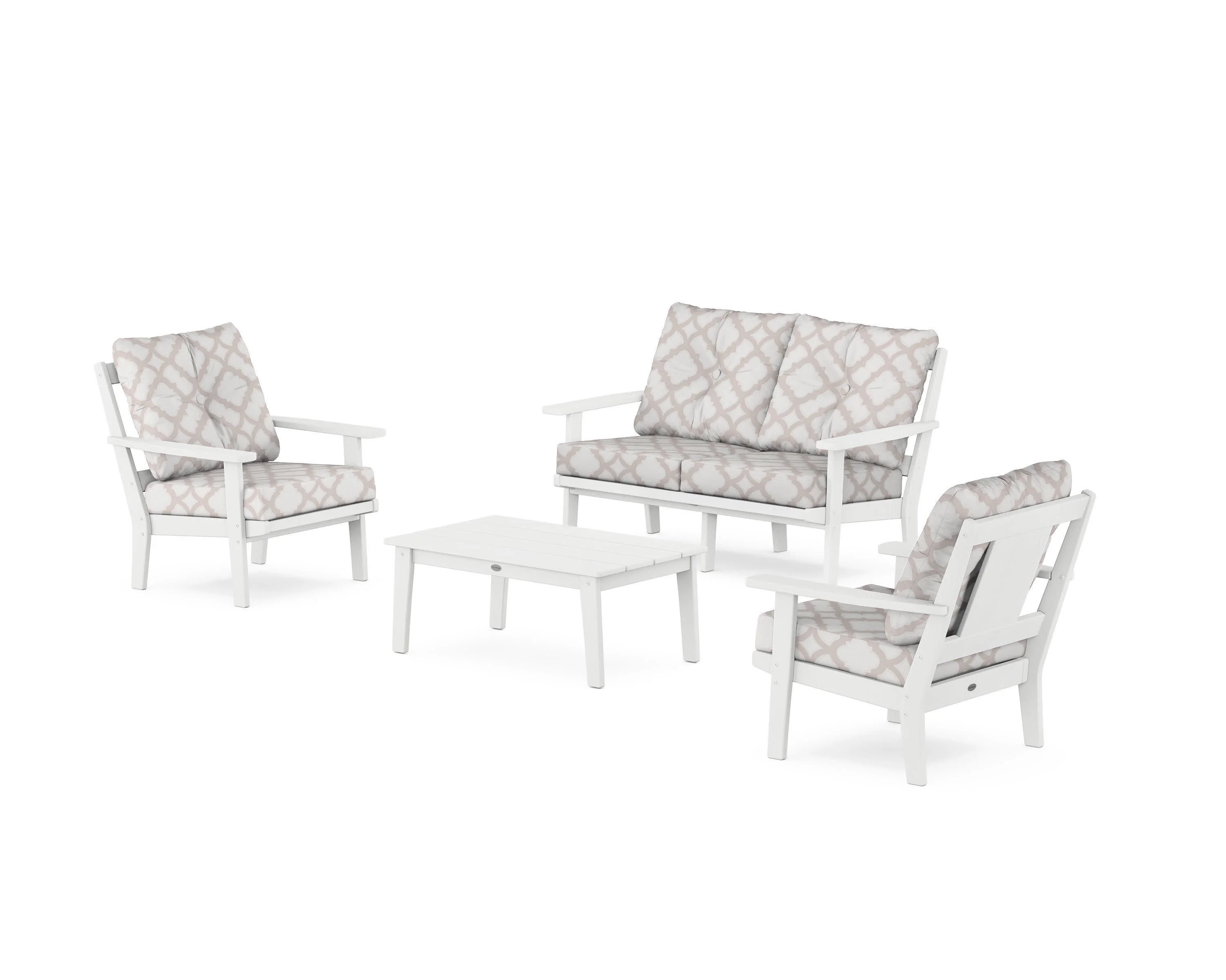 Prairie 4-Piece Deep Seating Set with Loveseat - Image 137