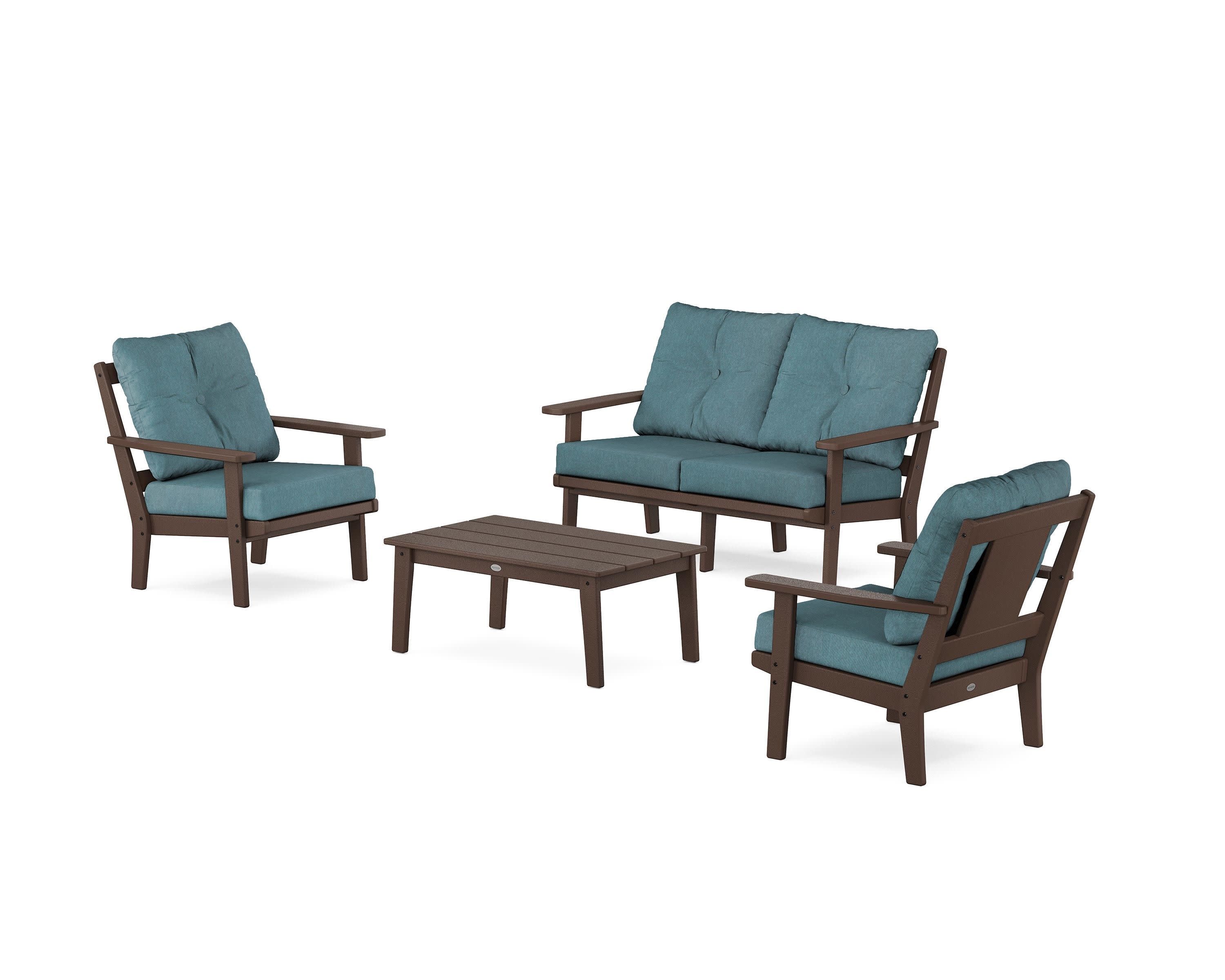 Prairie 4-Piece Deep Seating Set with Loveseat - Image 14