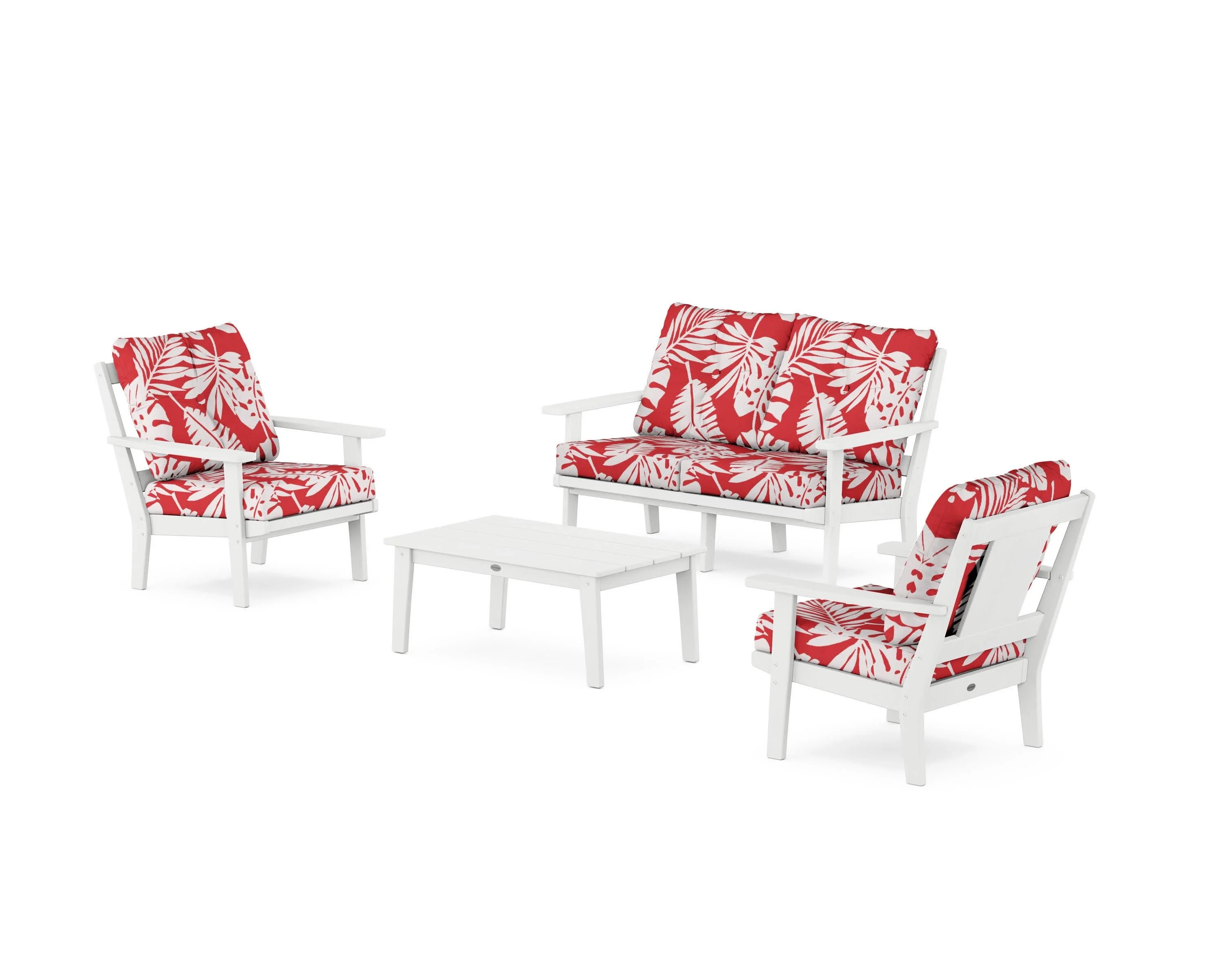Prairie 4-Piece Deep Seating Set with Loveseat - Image 141
