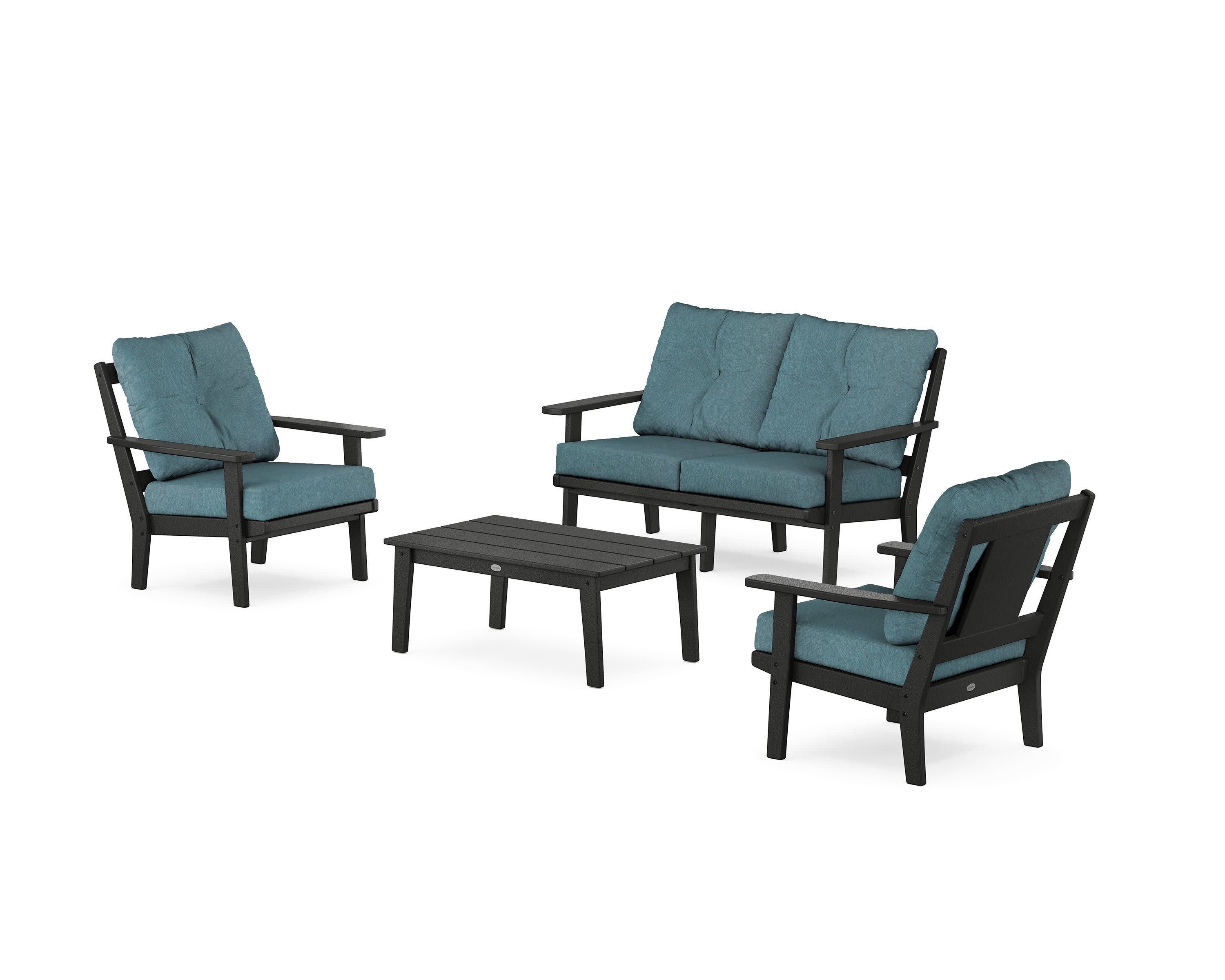 Prairie 4-Piece Deep Seating Set with Loveseat - Image 156