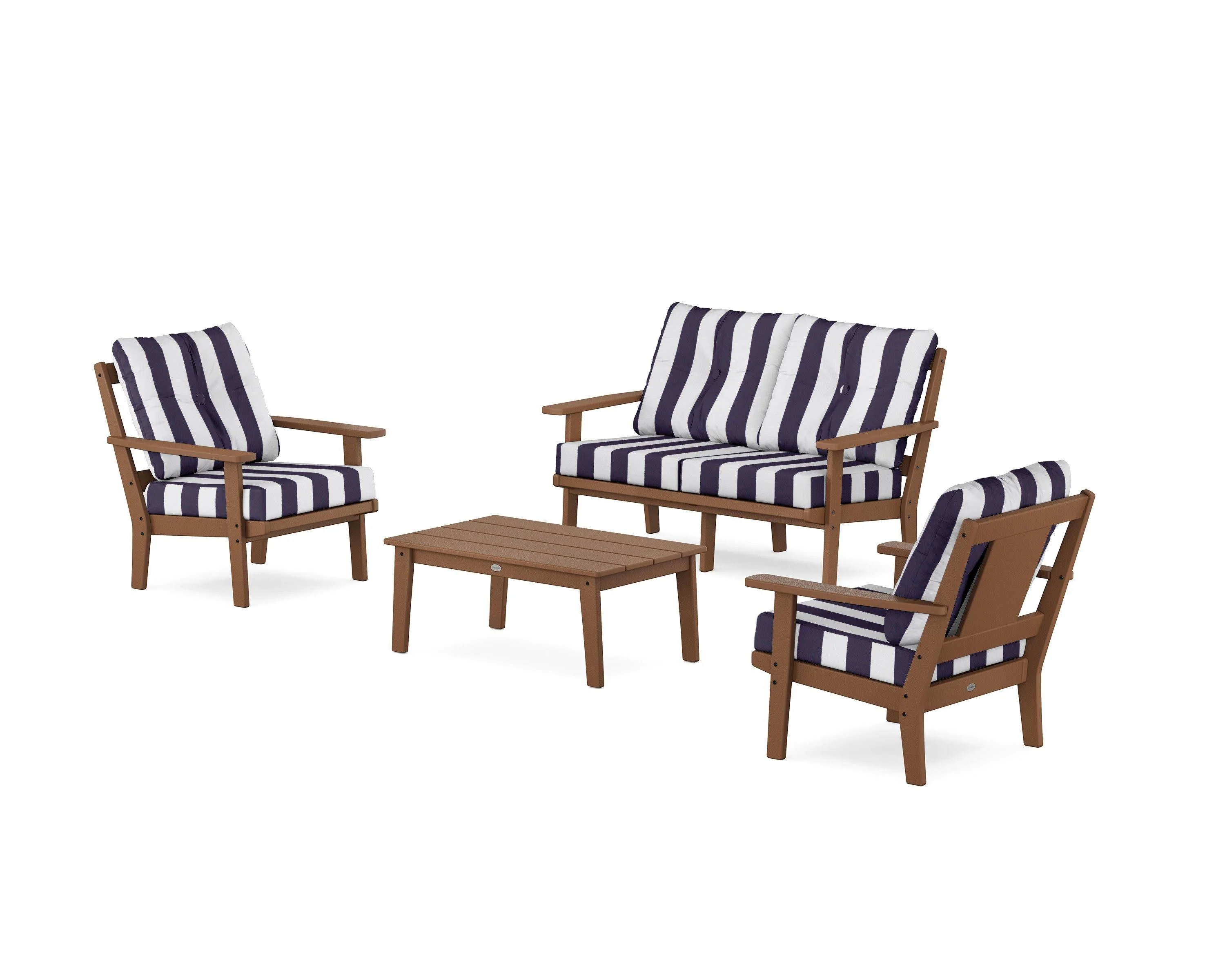 Prairie 4-Piece Deep Seating Set with Loveseat - Image 158