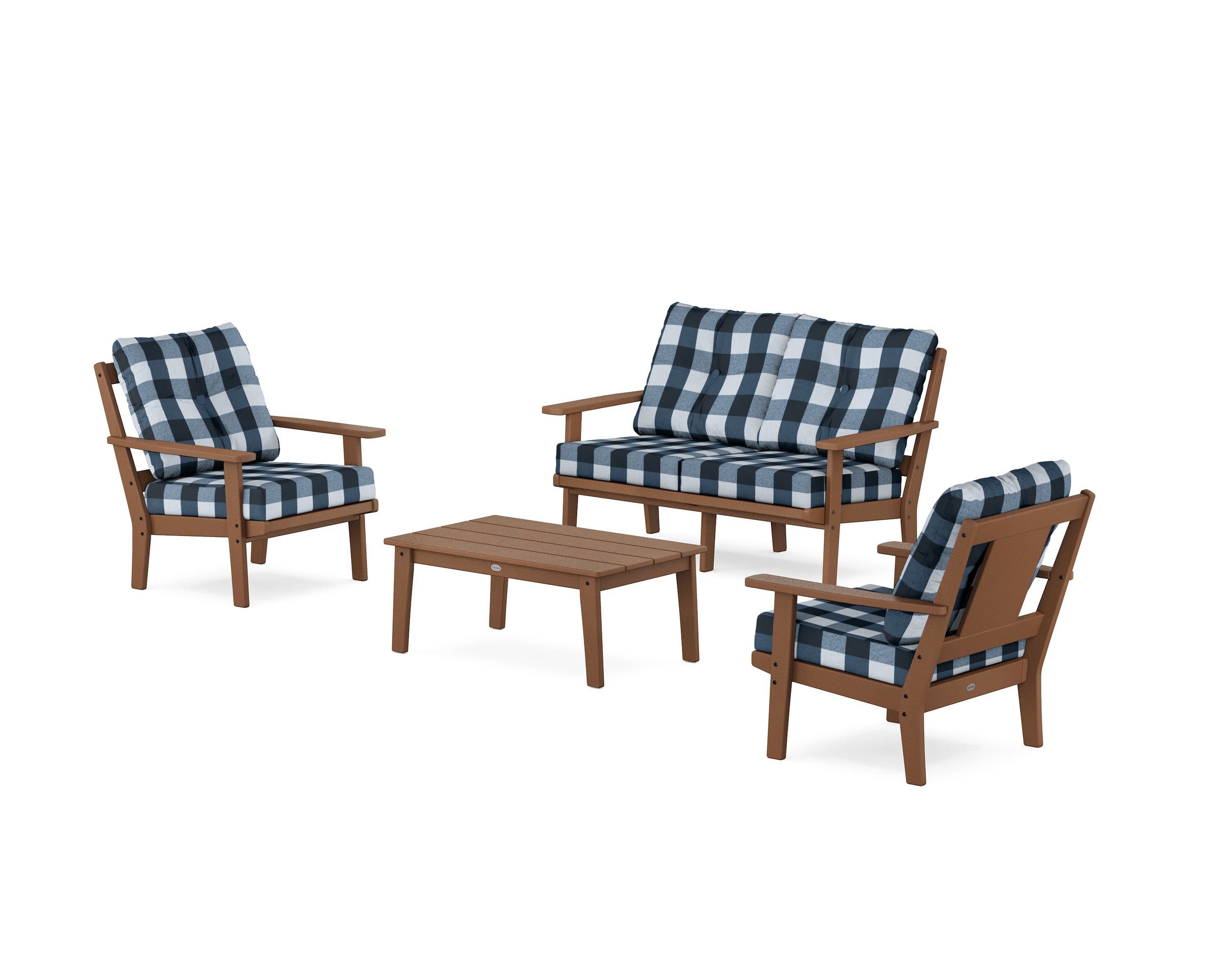 Prairie 4-Piece Deep Seating Set with Loveseat - Image 161