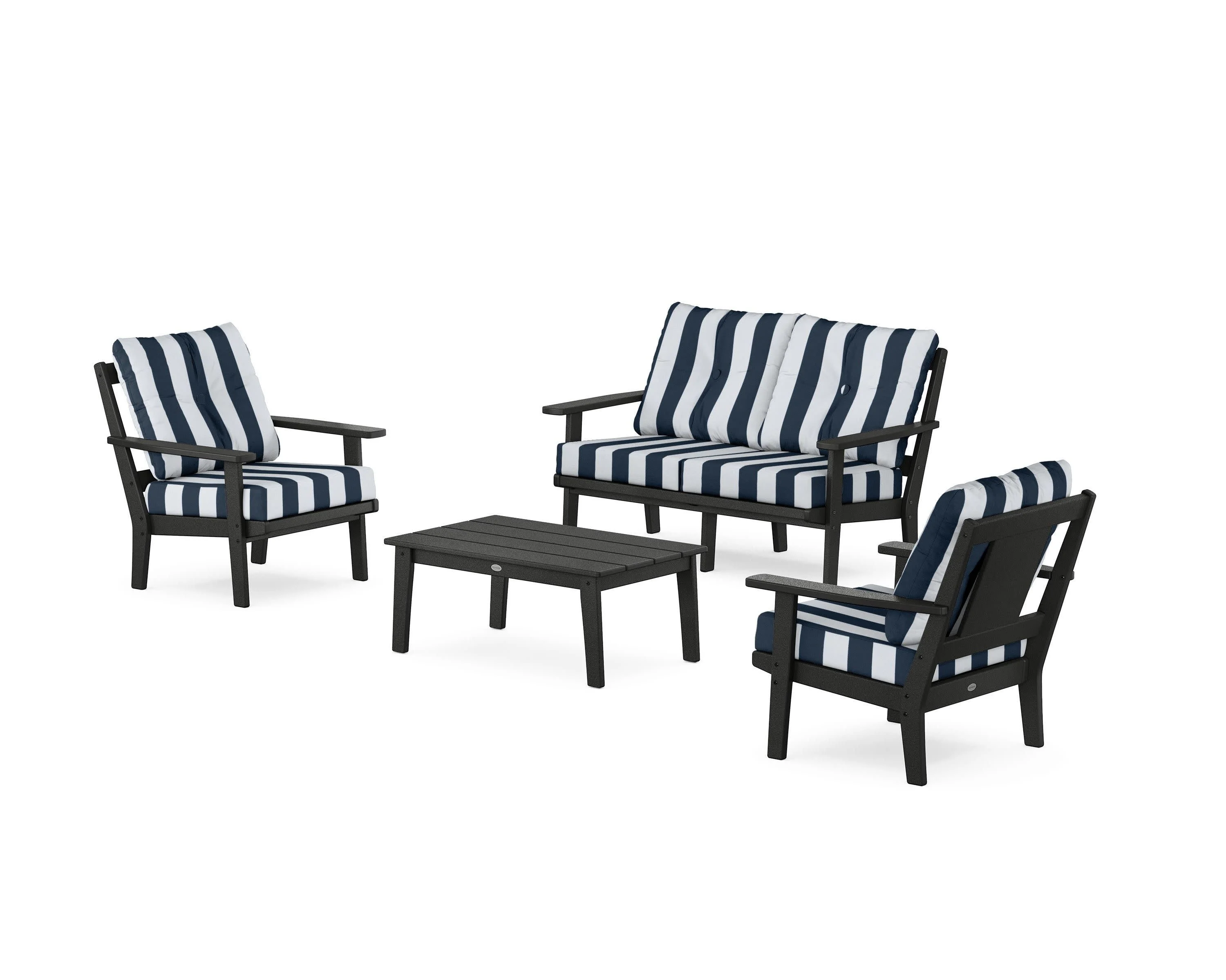 Prairie 4-Piece Deep Seating Set with Loveseat - Image 166