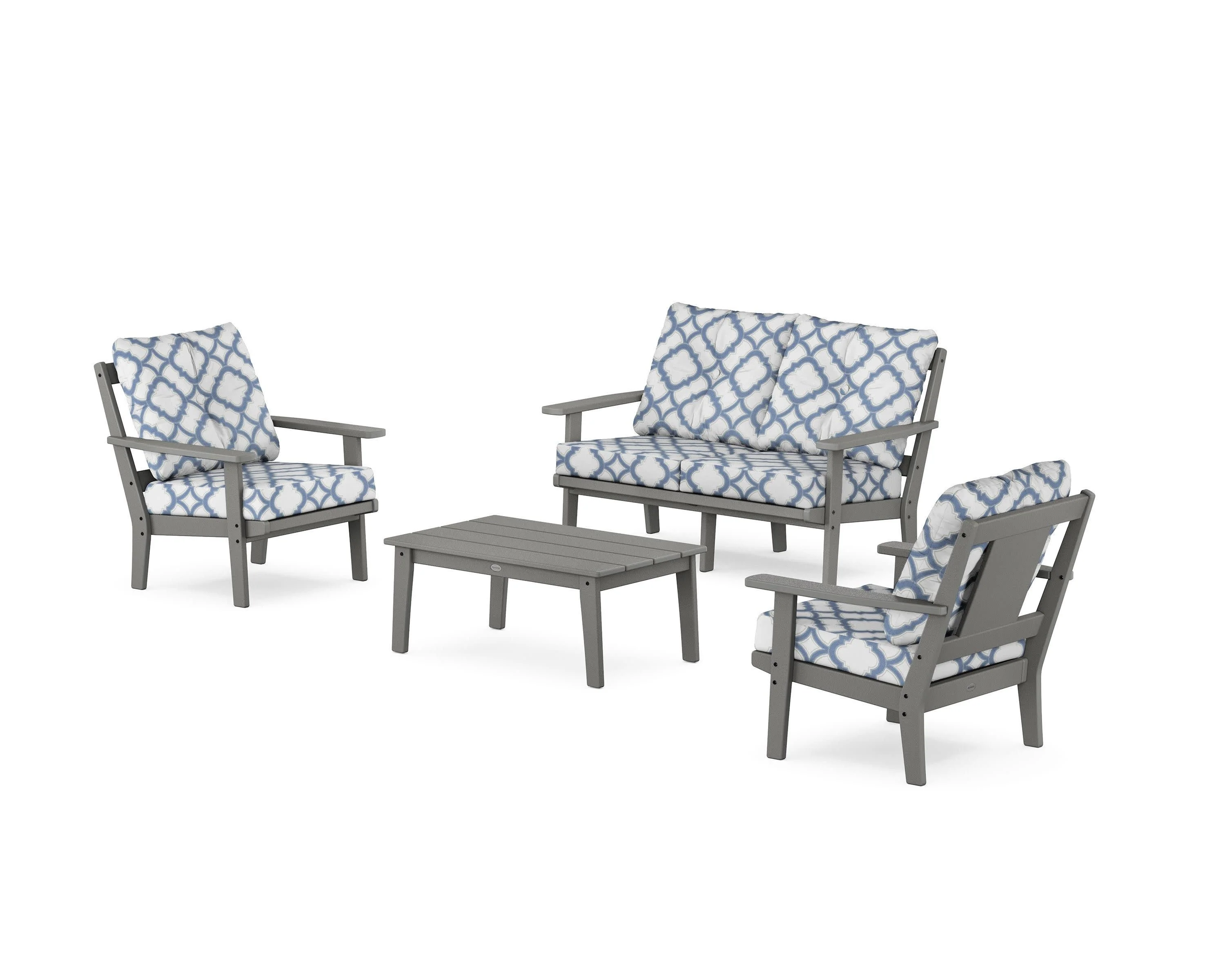 Prairie 4-Piece Deep Seating Set with Loveseat - Image 168