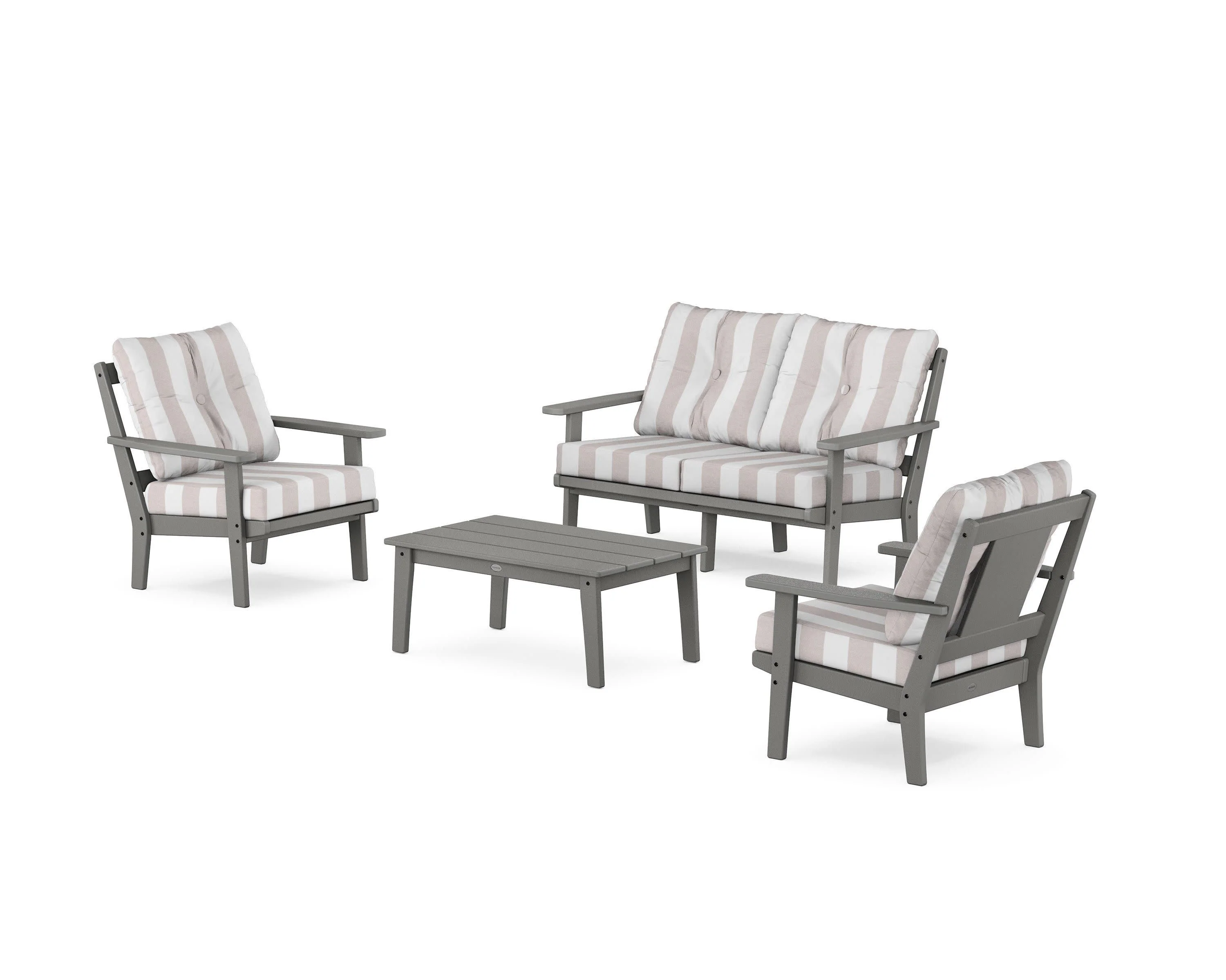 Prairie 4-Piece Deep Seating Set with Loveseat - Image 186