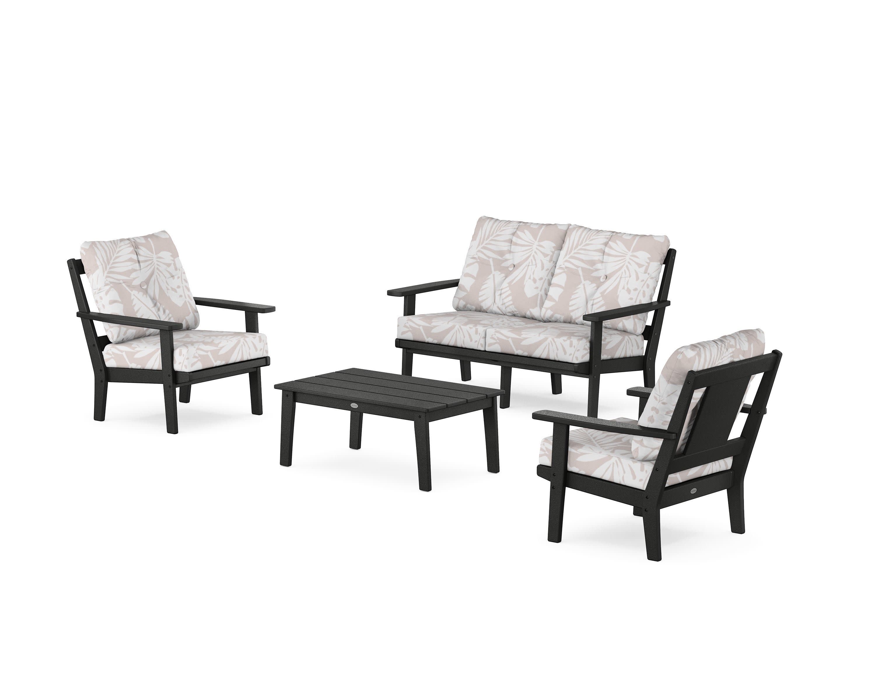 Prairie 4-Piece Deep Seating Set with Loveseat - Image 27