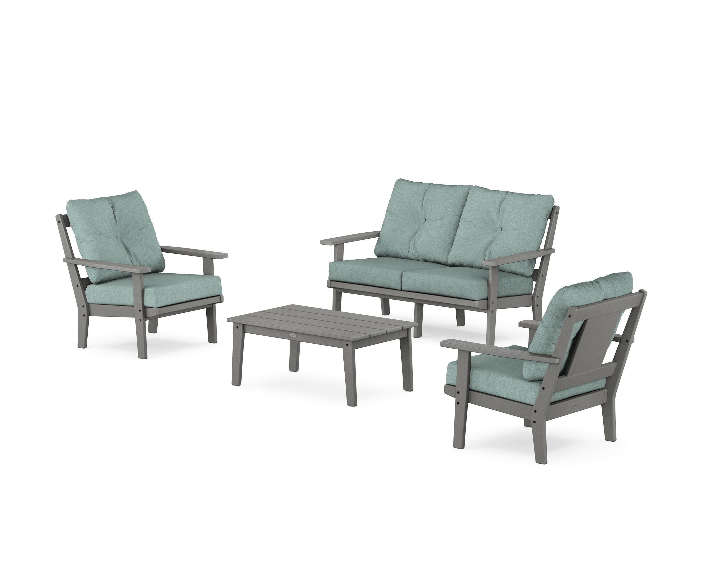Prairie 4-Piece Deep Seating Set with Loveseat - Image 56