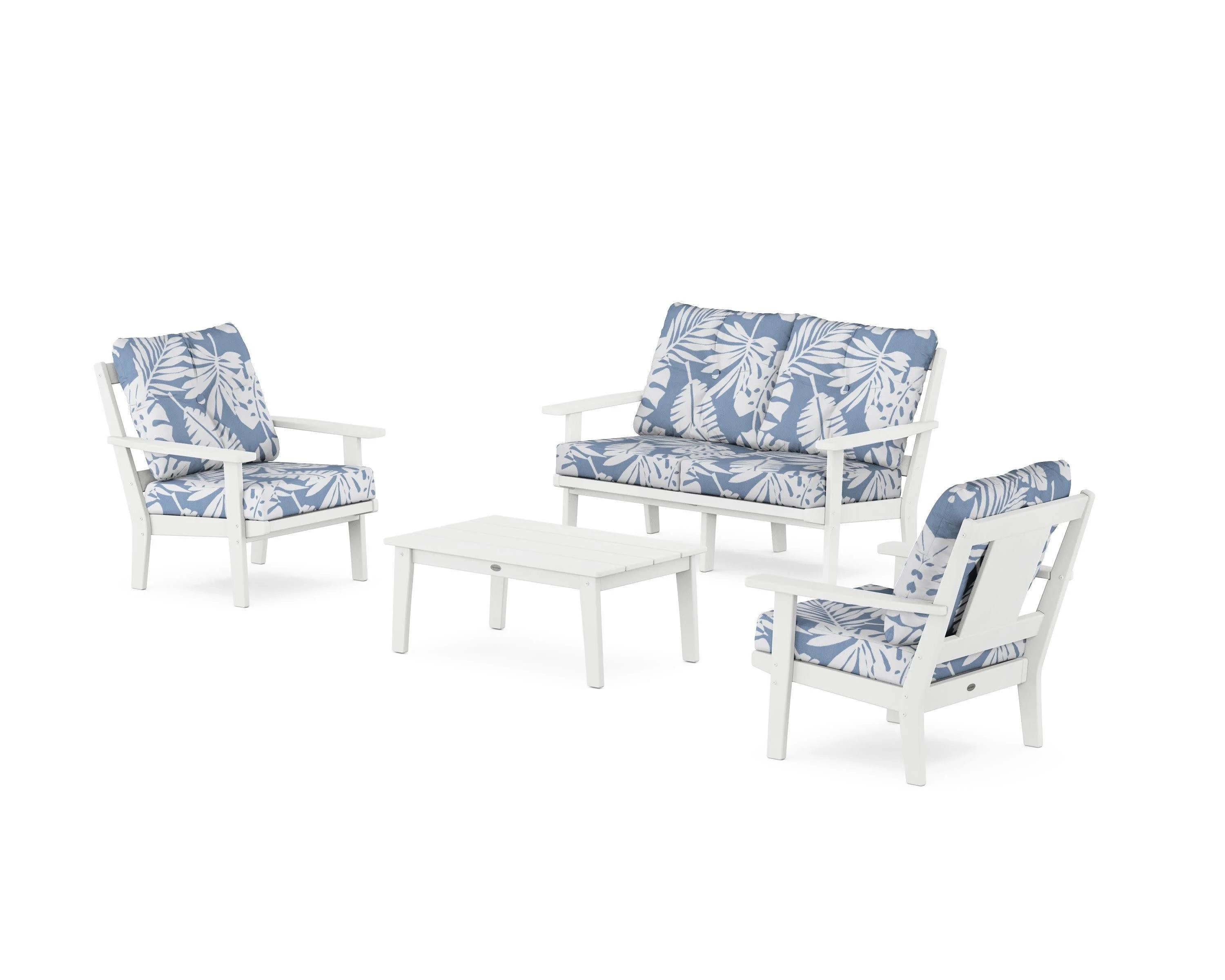 Prairie 4-Piece Deep Seating Set with Loveseat - Image 69