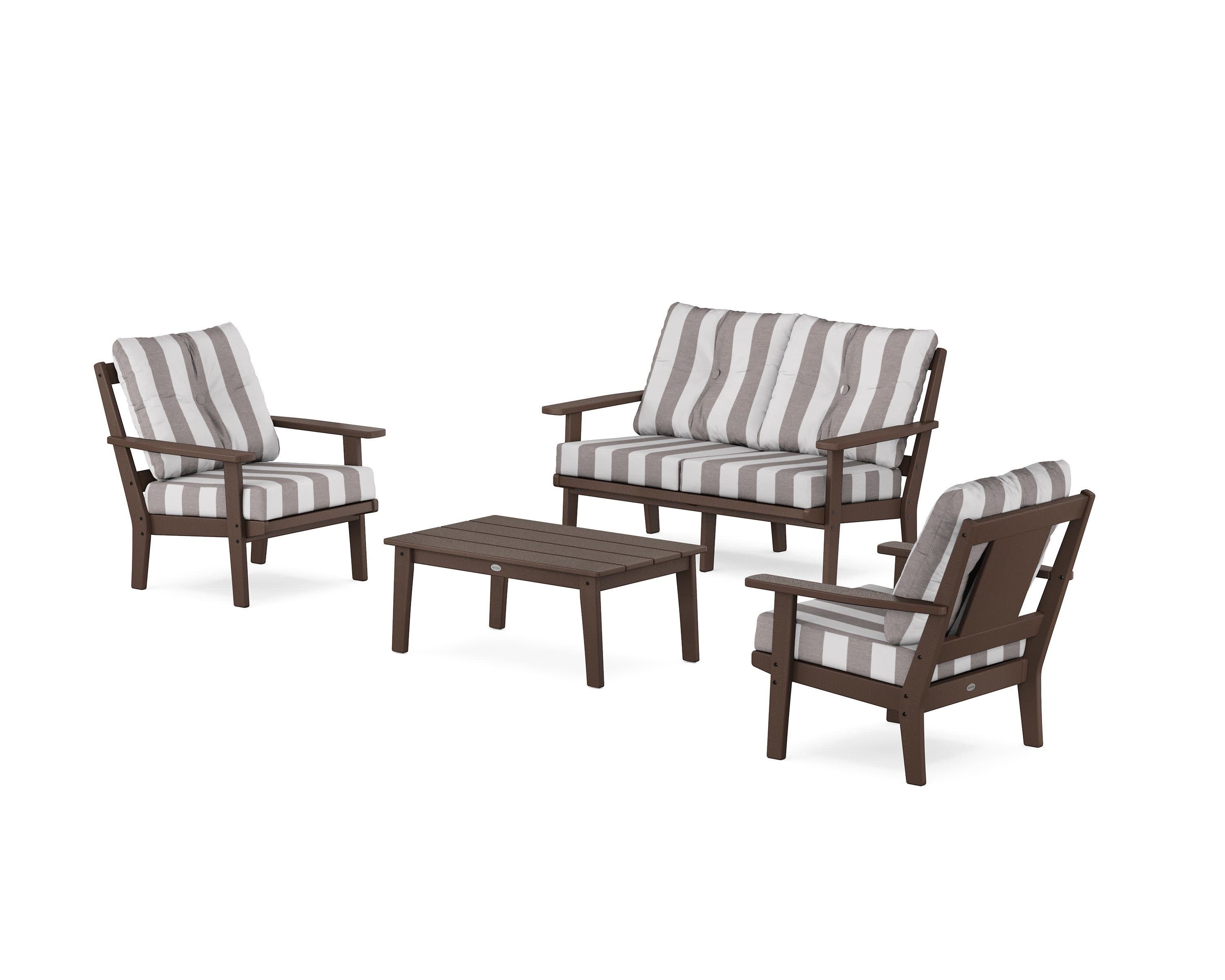 Prairie 4-Piece Deep Seating Set with Loveseat - Image 73