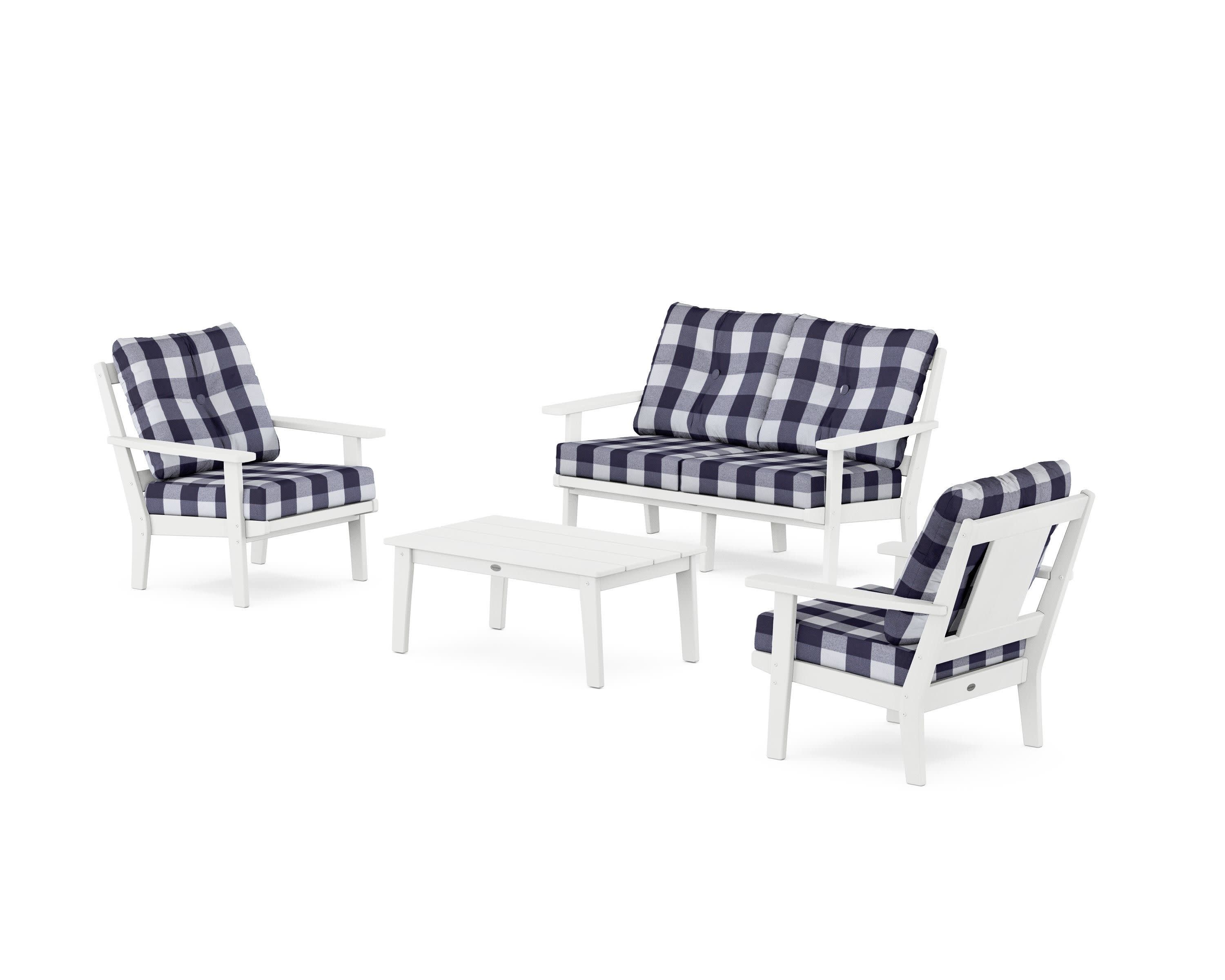Prairie 4-Piece Deep Seating Set with Loveseat - Image 74