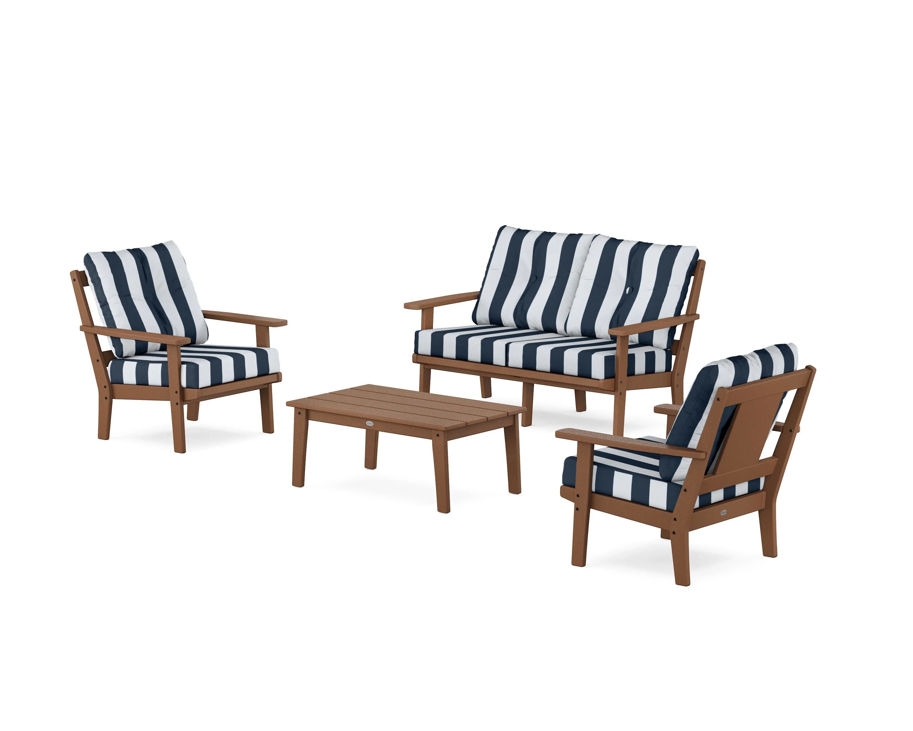 Prairie 4-Piece Deep Seating Set with Loveseat - Image 77