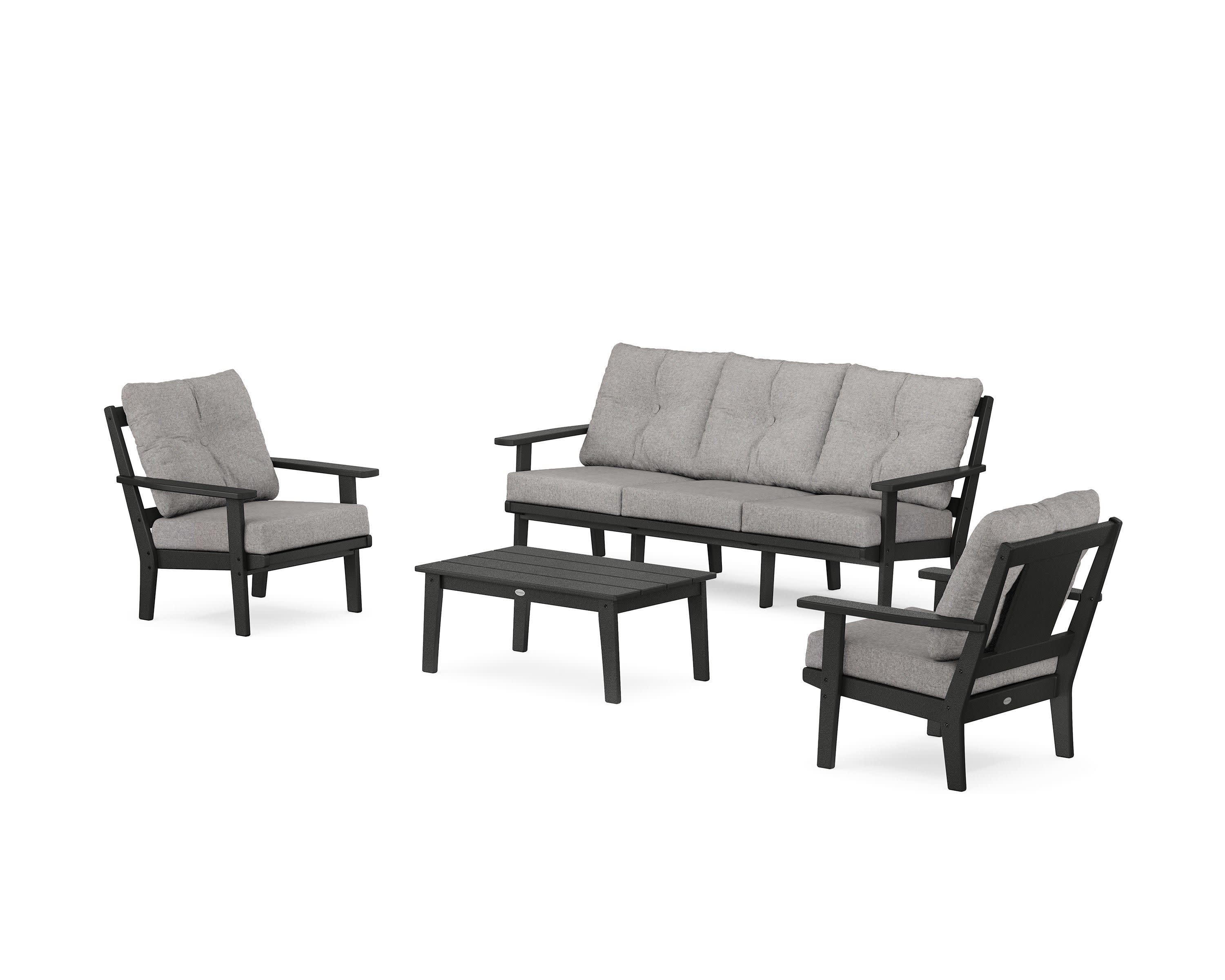Prairie 4-Piece Deep Seating Set with Sofa - Image 105
