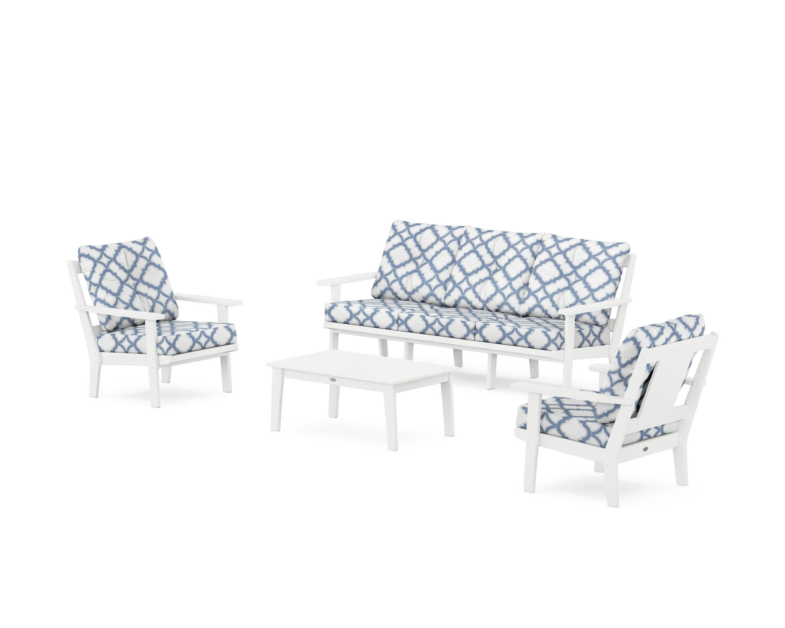 Prairie 4-Piece Deep Seating Set with Sofa - Image 106