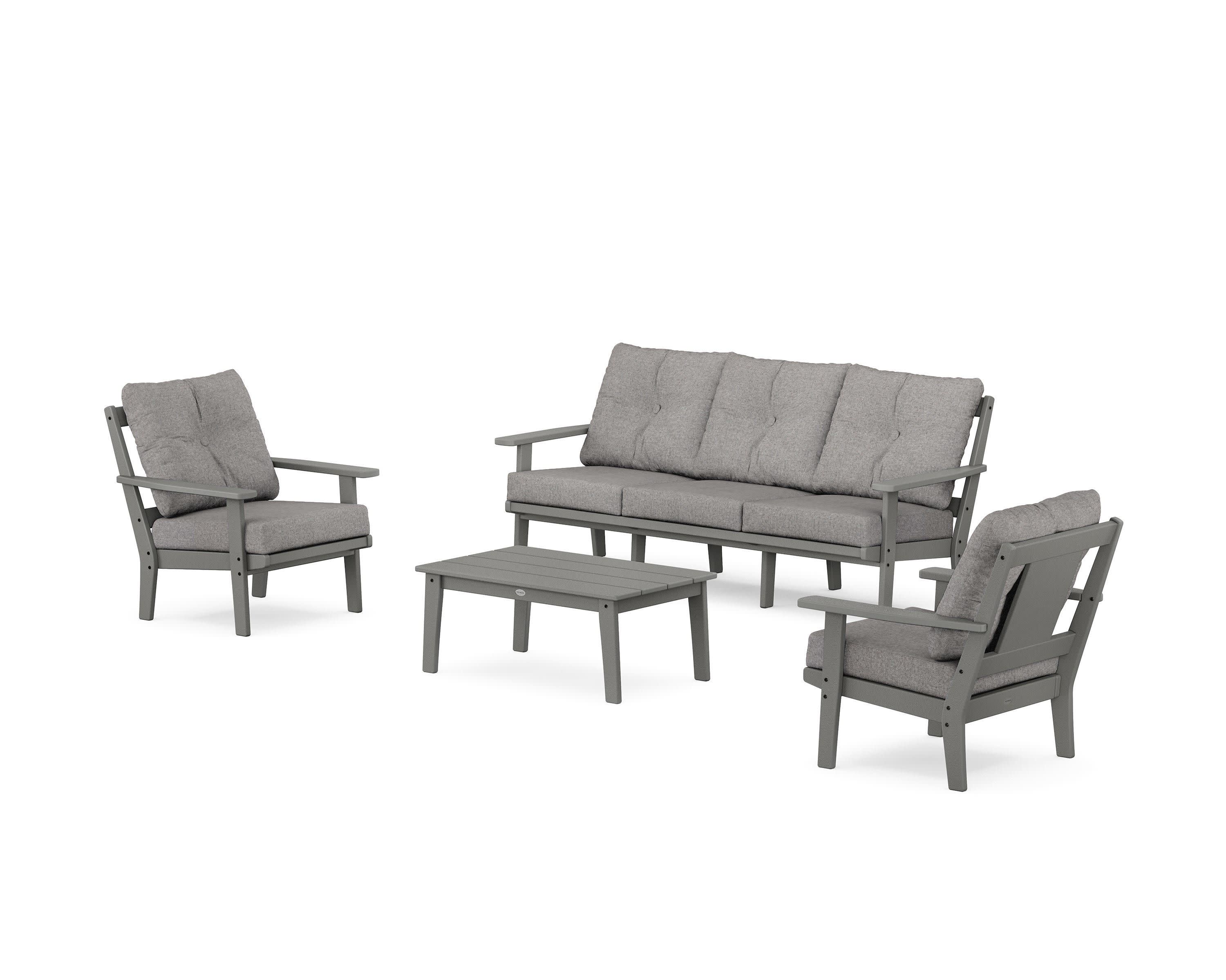 Prairie 4-Piece Deep Seating Set with Sofa - Image 120