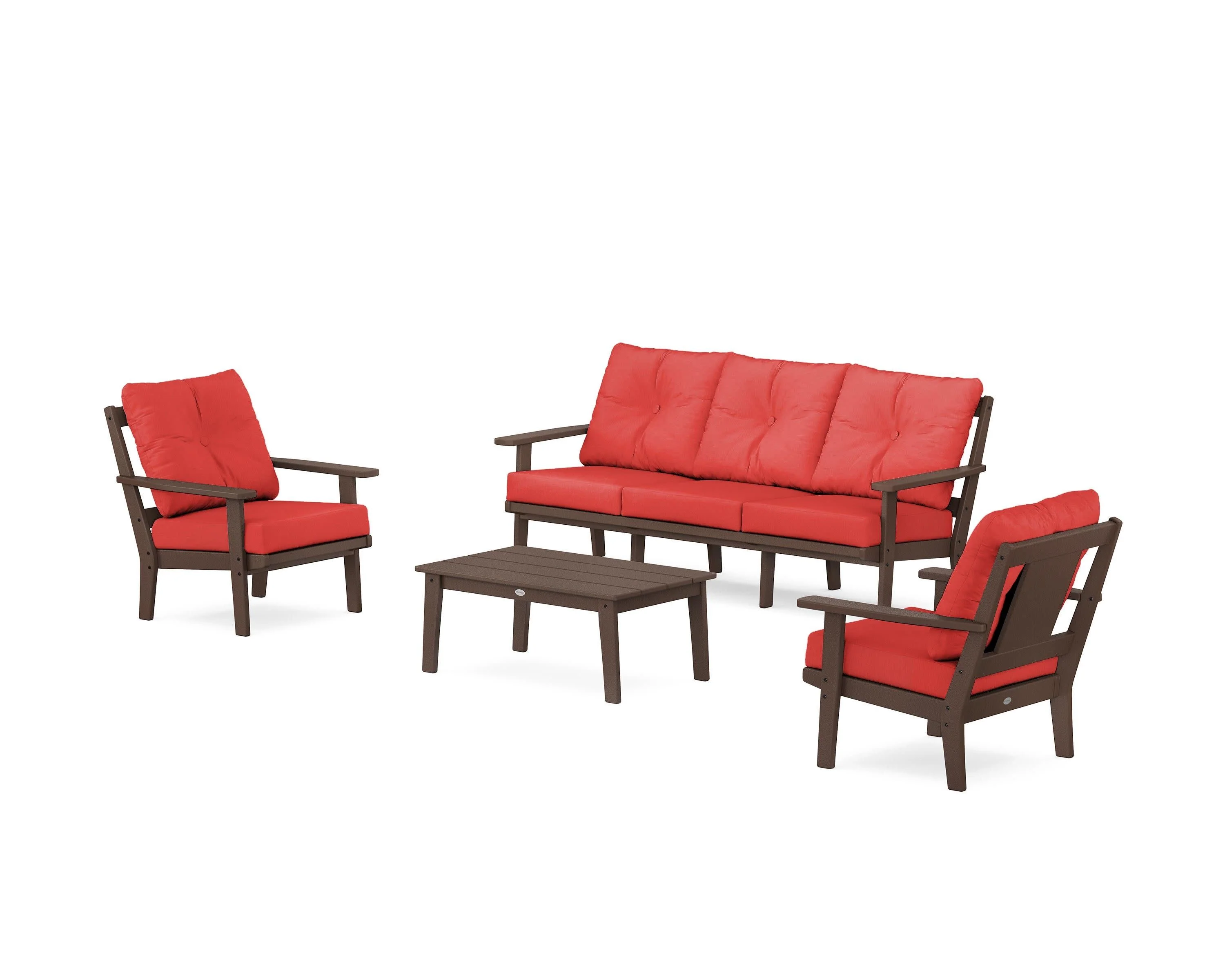 Prairie 4-Piece Deep Seating Set with Sofa - Image 133