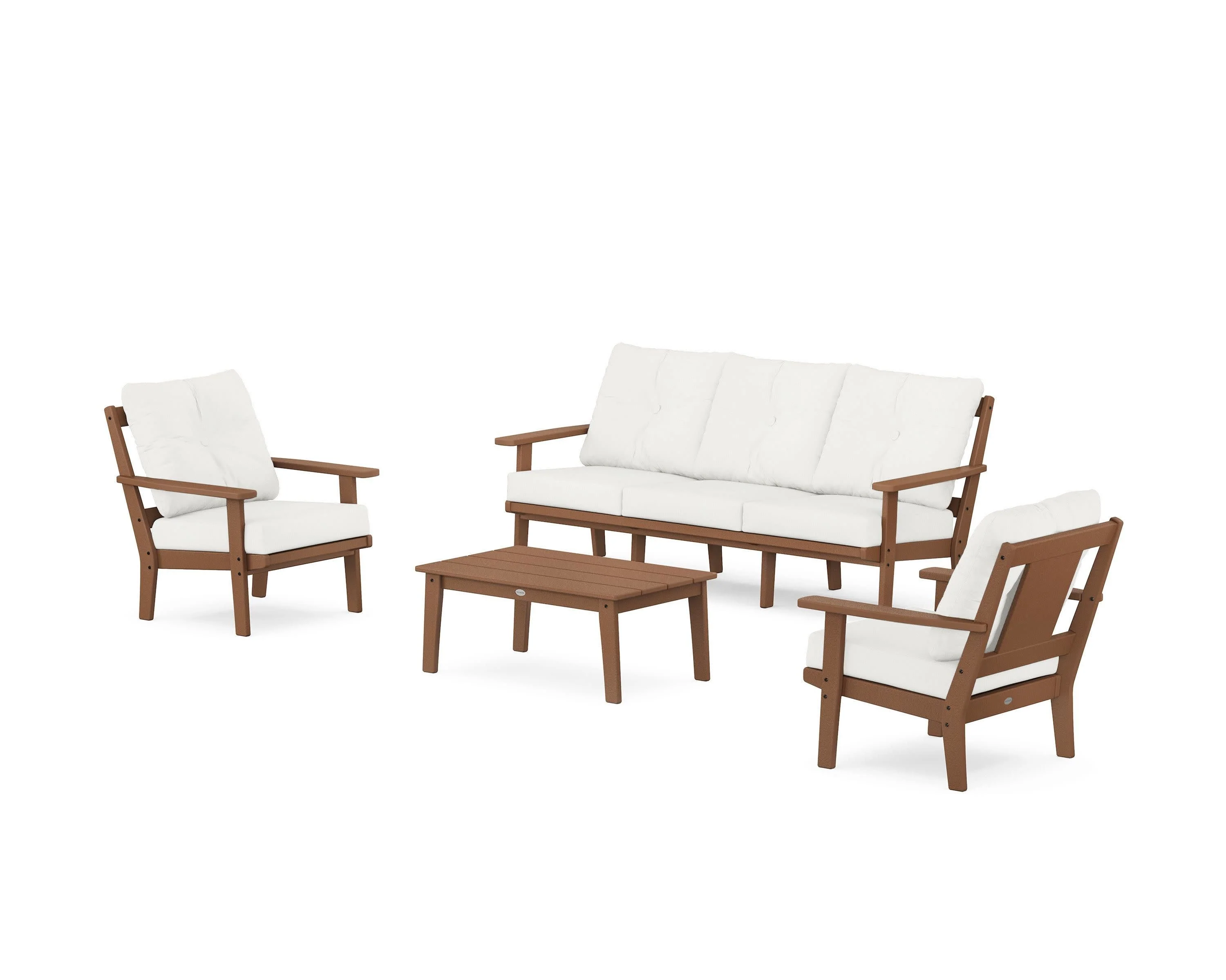 Prairie 4-Piece Deep Seating Set with Sofa - Image 14
