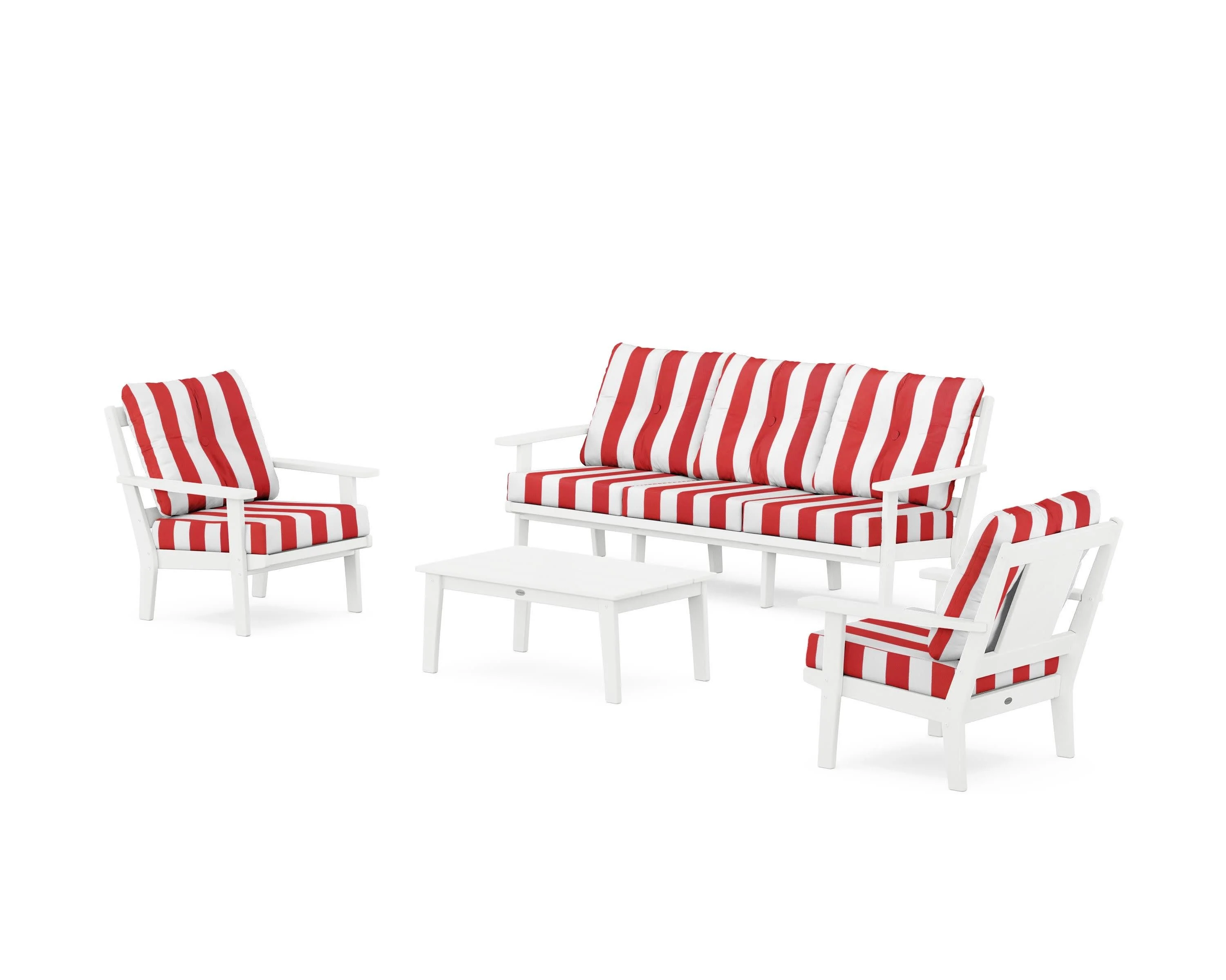 Prairie 4-Piece Deep Seating Set with Sofa - Image 145