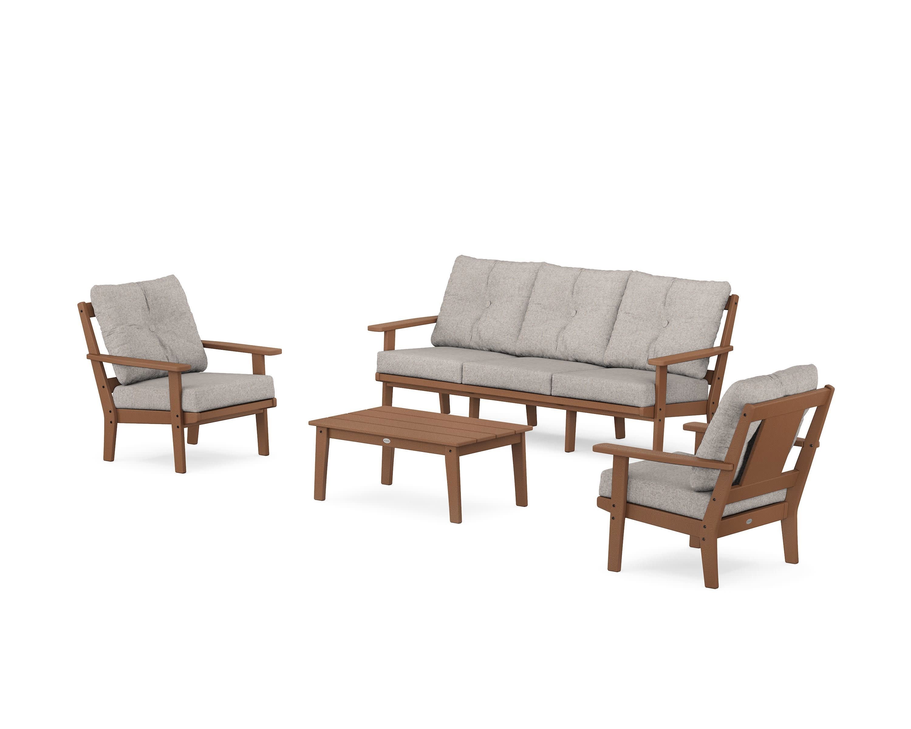 Prairie 4-Piece Deep Seating Set with Sofa - Image 152