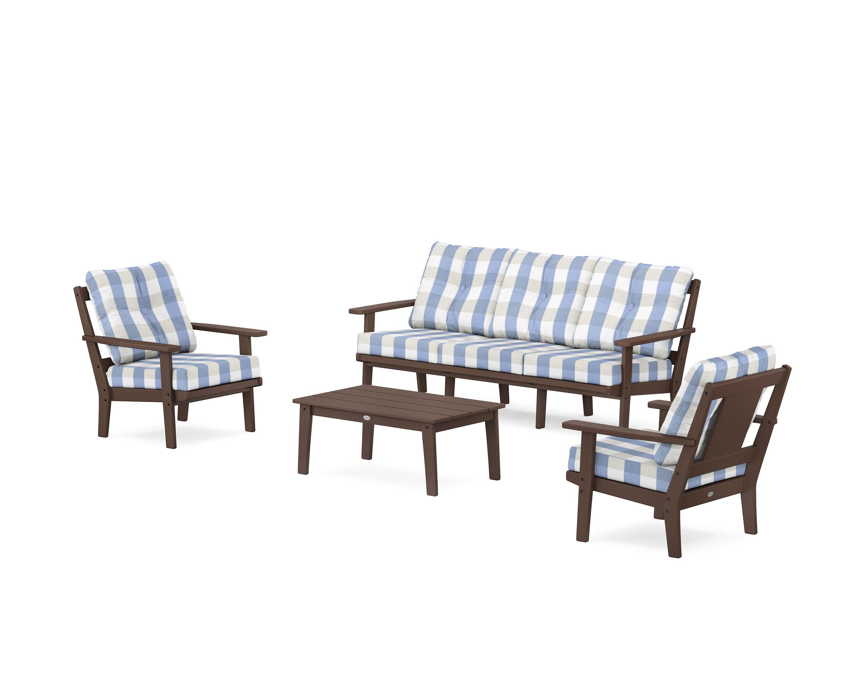 Prairie 4-Piece Deep Seating Set with Sofa - Image 156