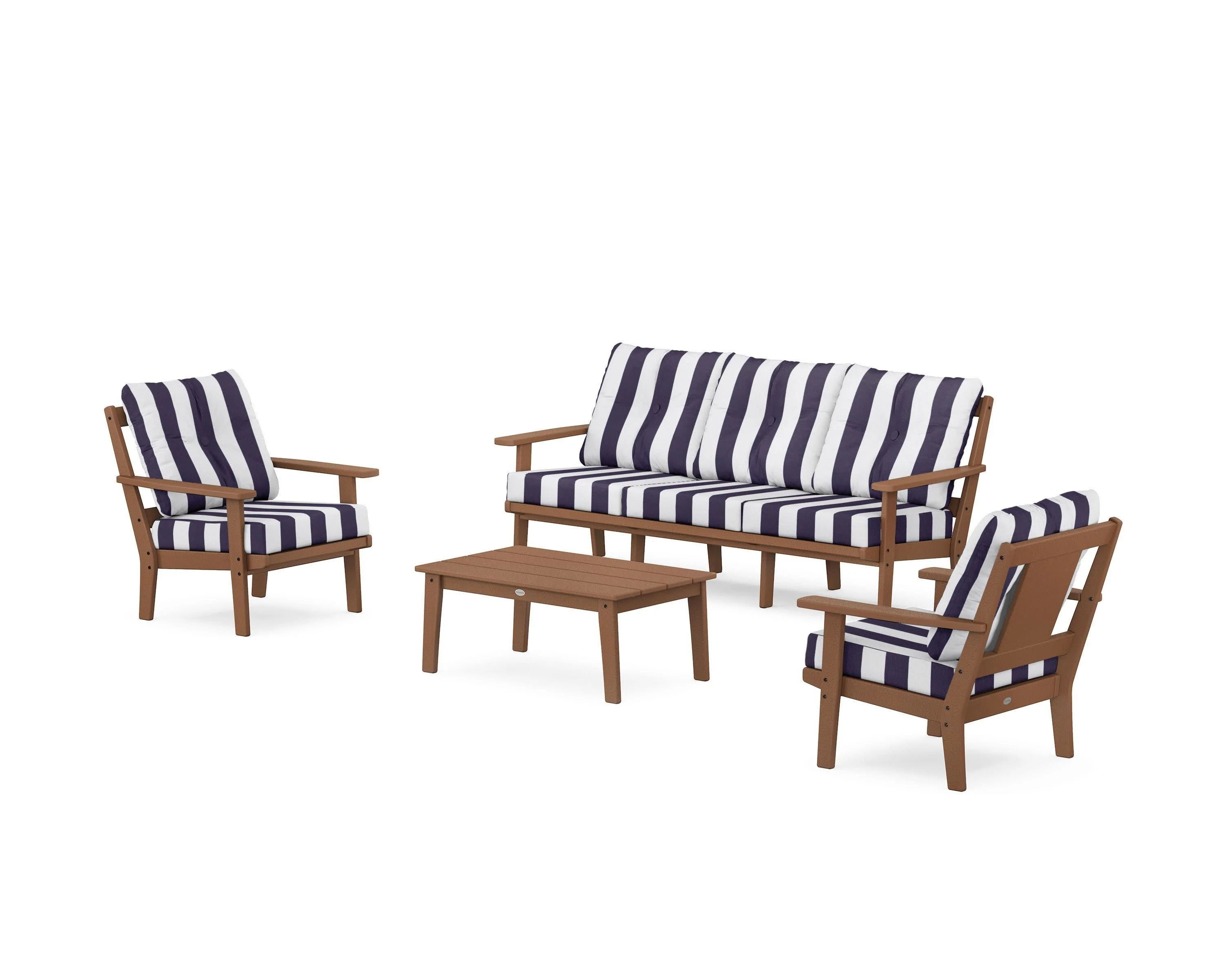 Prairie 4-Piece Deep Seating Set with Sofa - Image 16