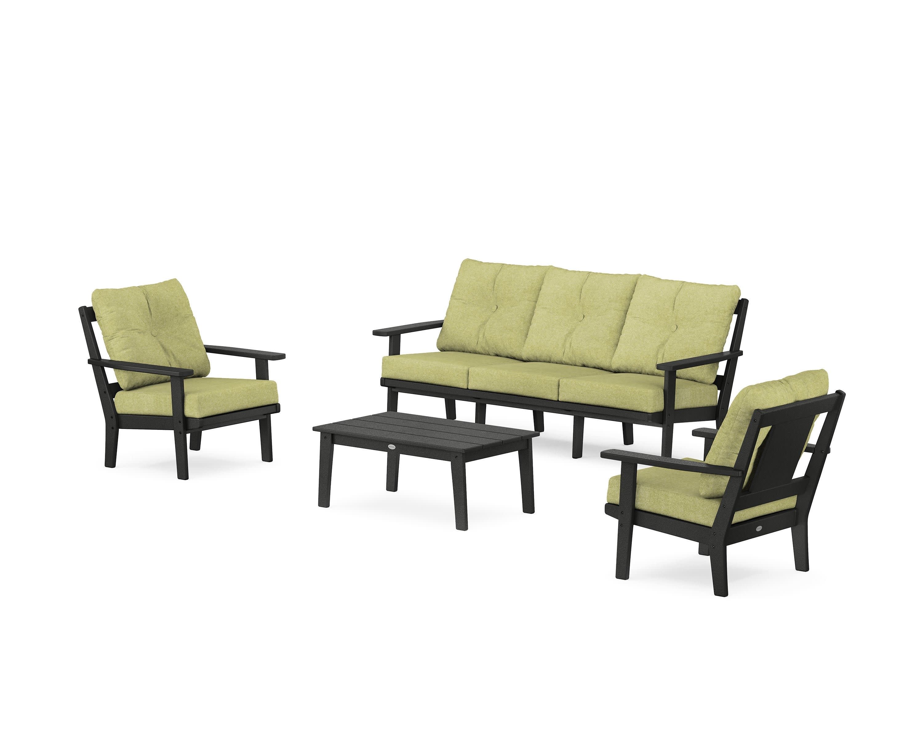 Prairie 4-Piece Deep Seating Set with Sofa - Image 164