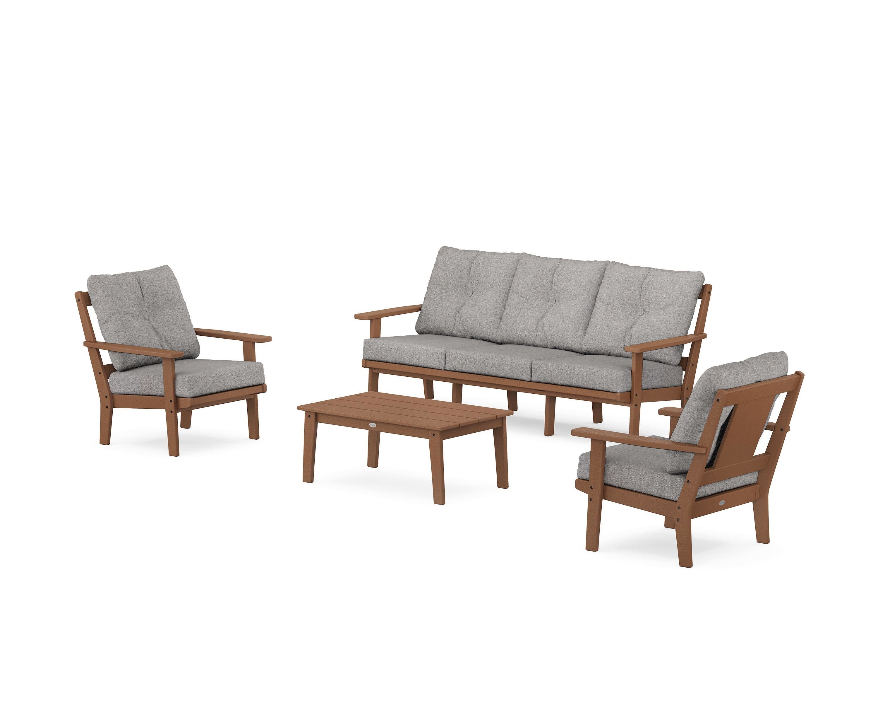 Prairie 4-Piece Deep Seating Set with Sofa - Image 165