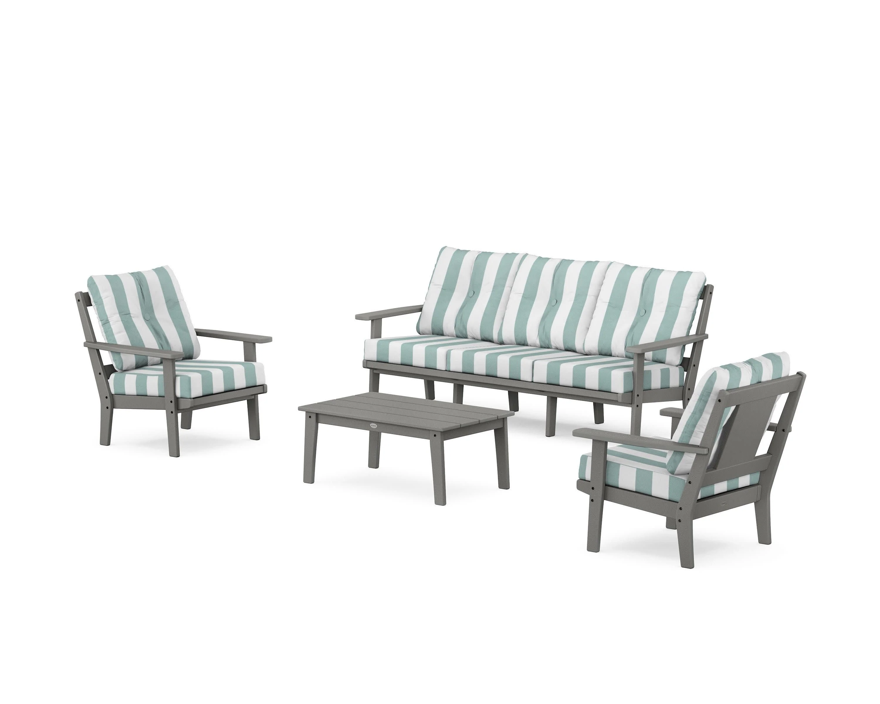 Prairie 4-Piece Deep Seating Set with Sofa - Image 166