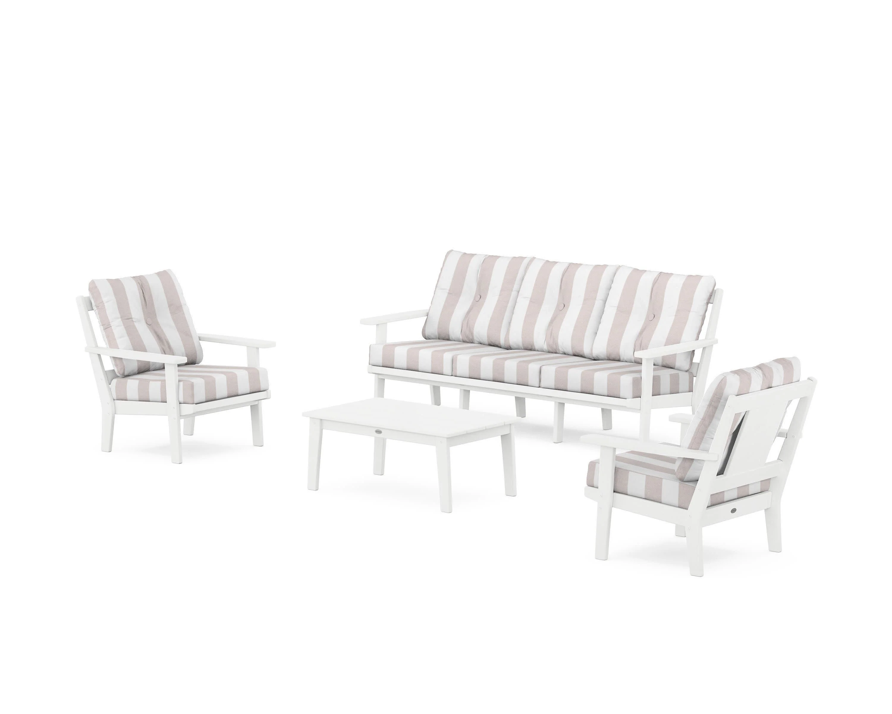 Prairie 4-Piece Deep Seating Set with Sofa - Image 182