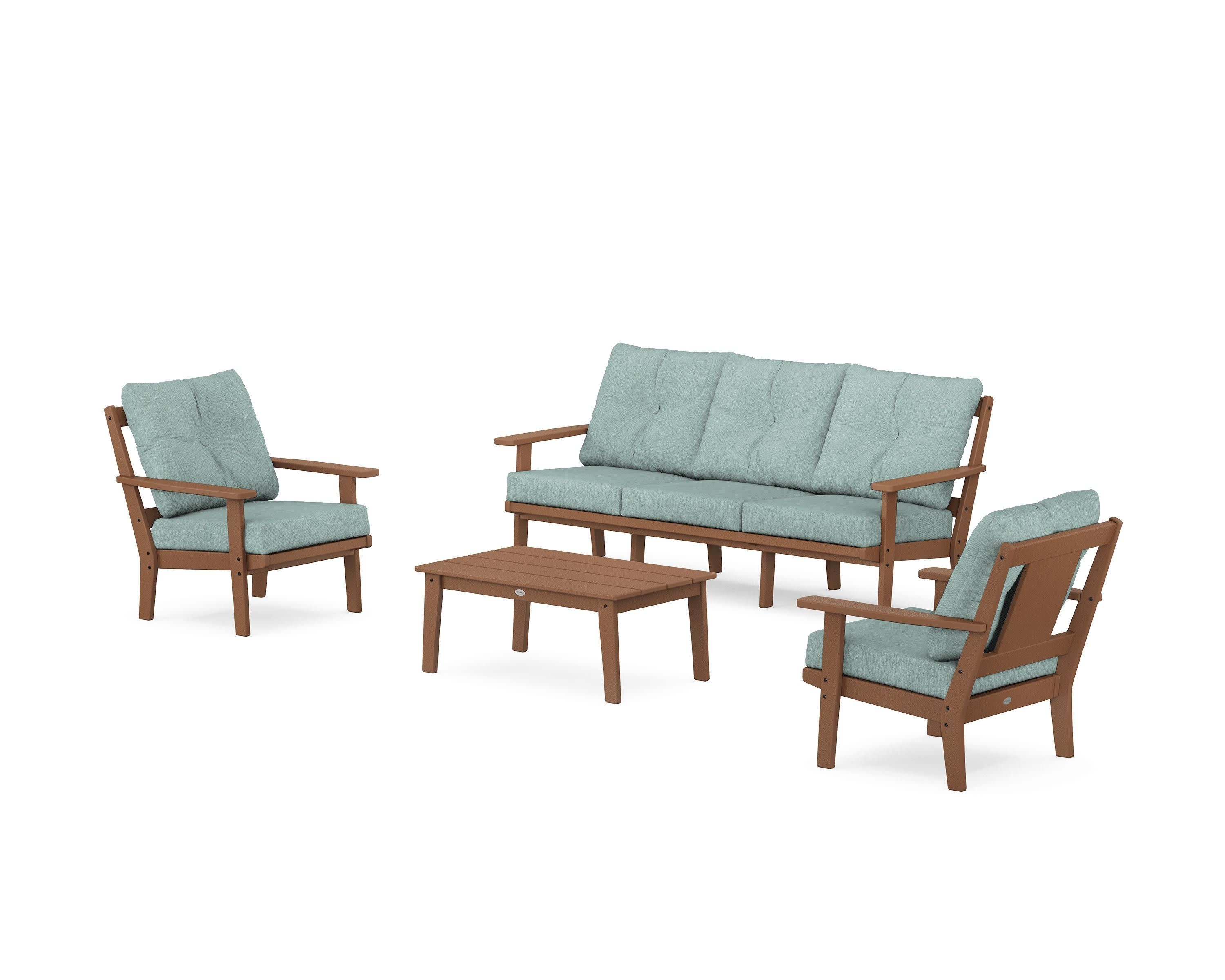 Prairie 4-Piece Deep Seating Set with Sofa - Image 183