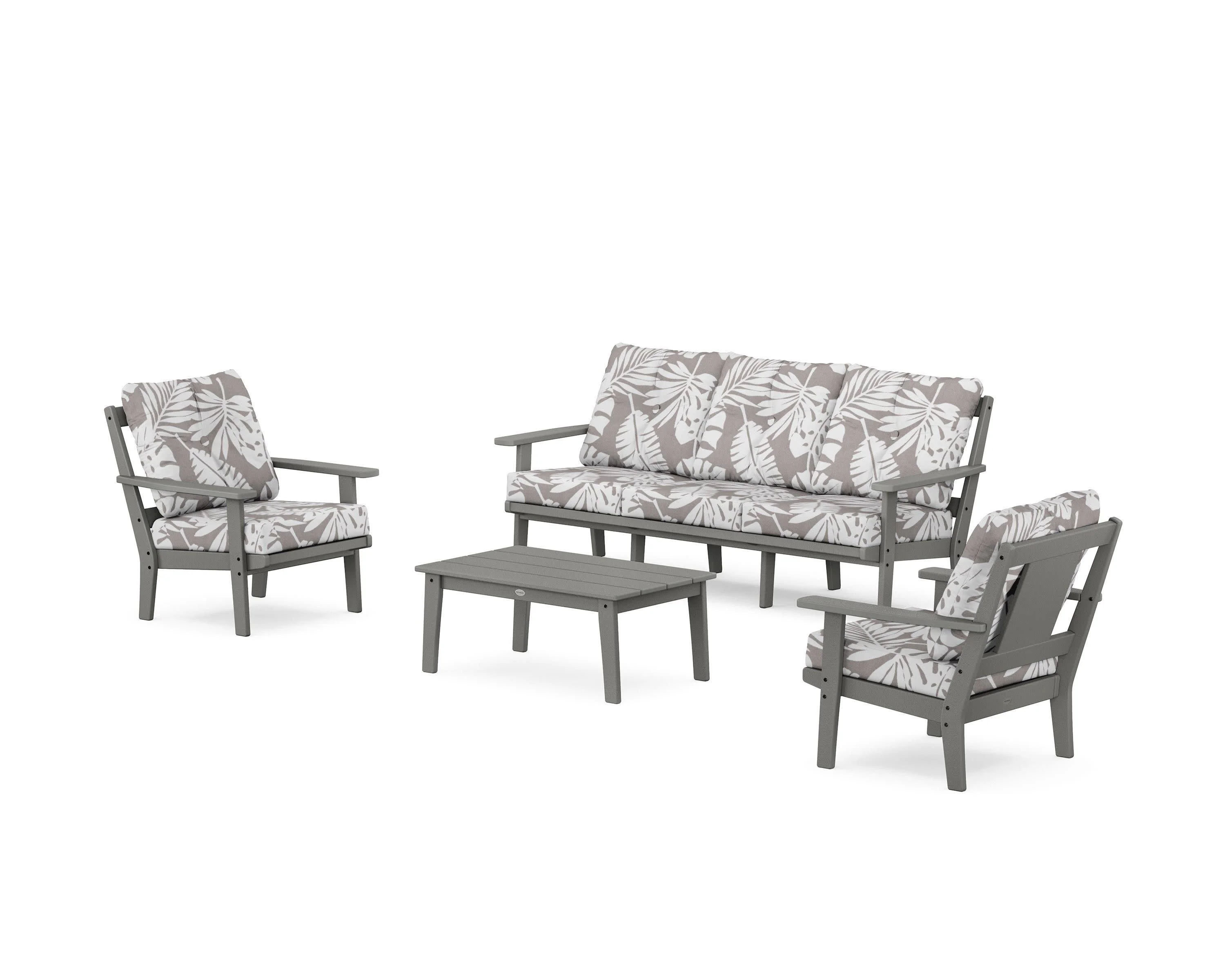 Prairie 4-Piece Deep Seating Set with Sofa - Image 19