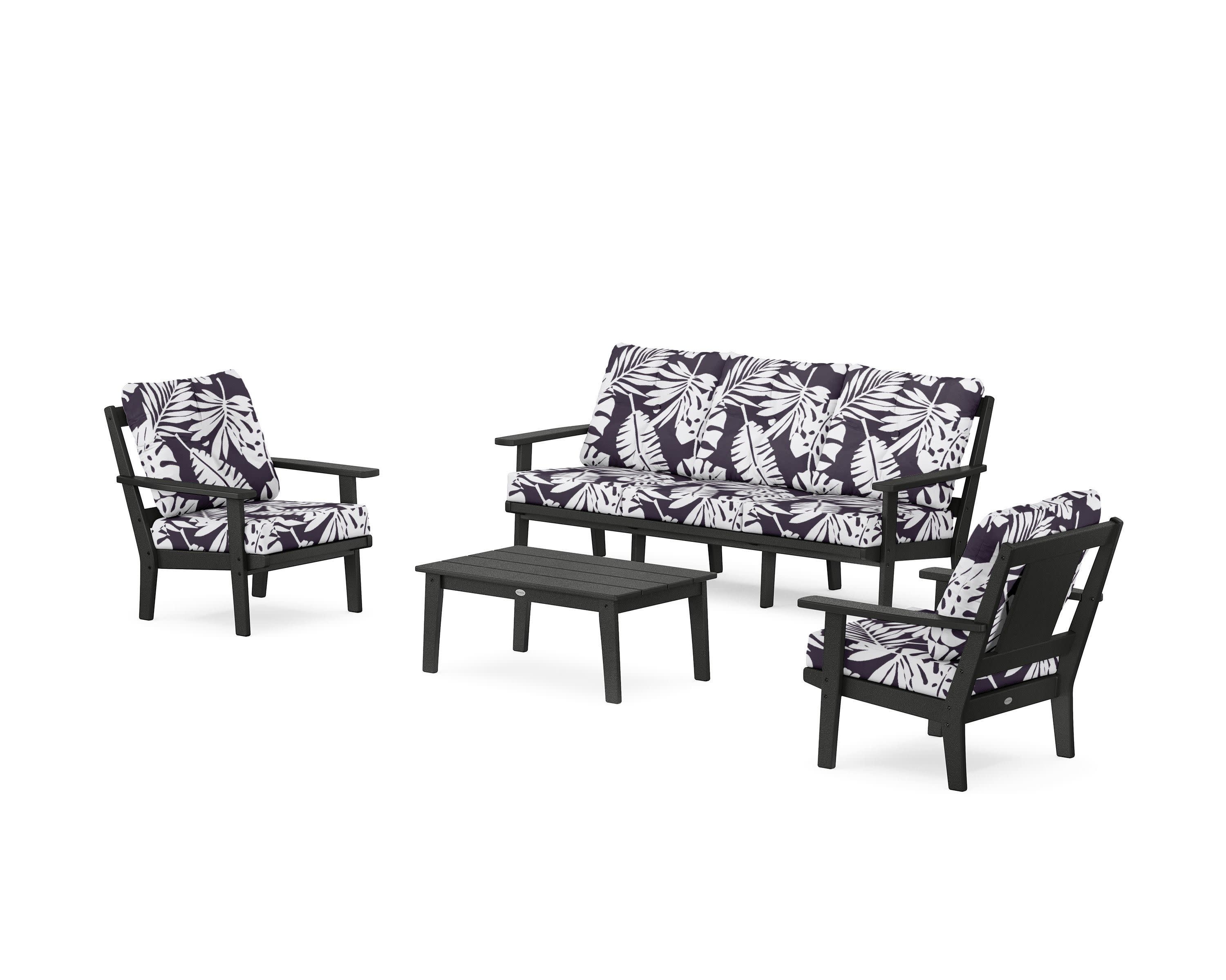Prairie 4-Piece Deep Seating Set with Sofa - Image 190