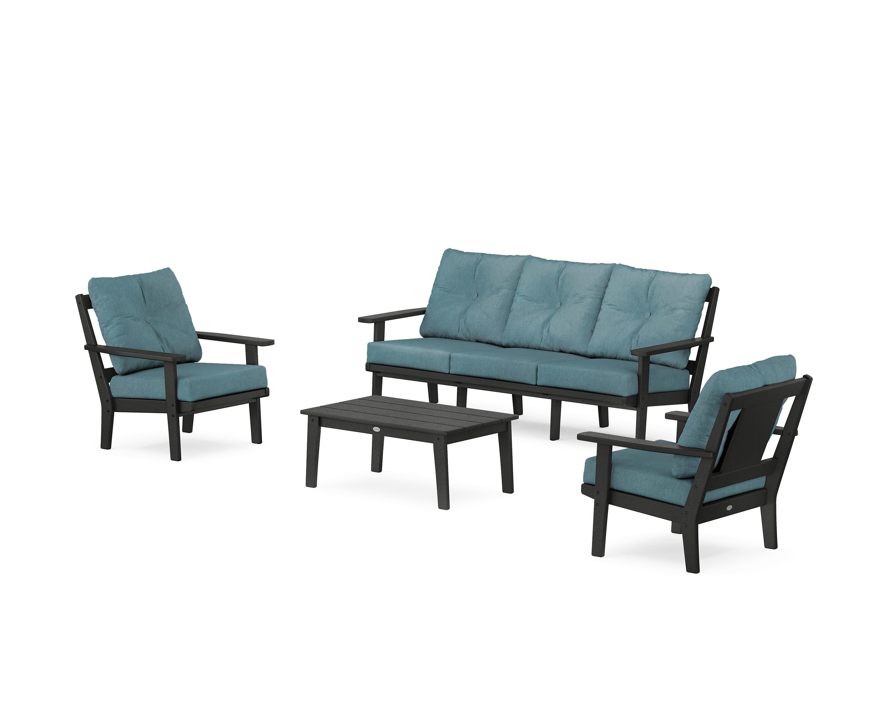 Prairie 4-Piece Deep Seating Set with Sofa - Image 192
