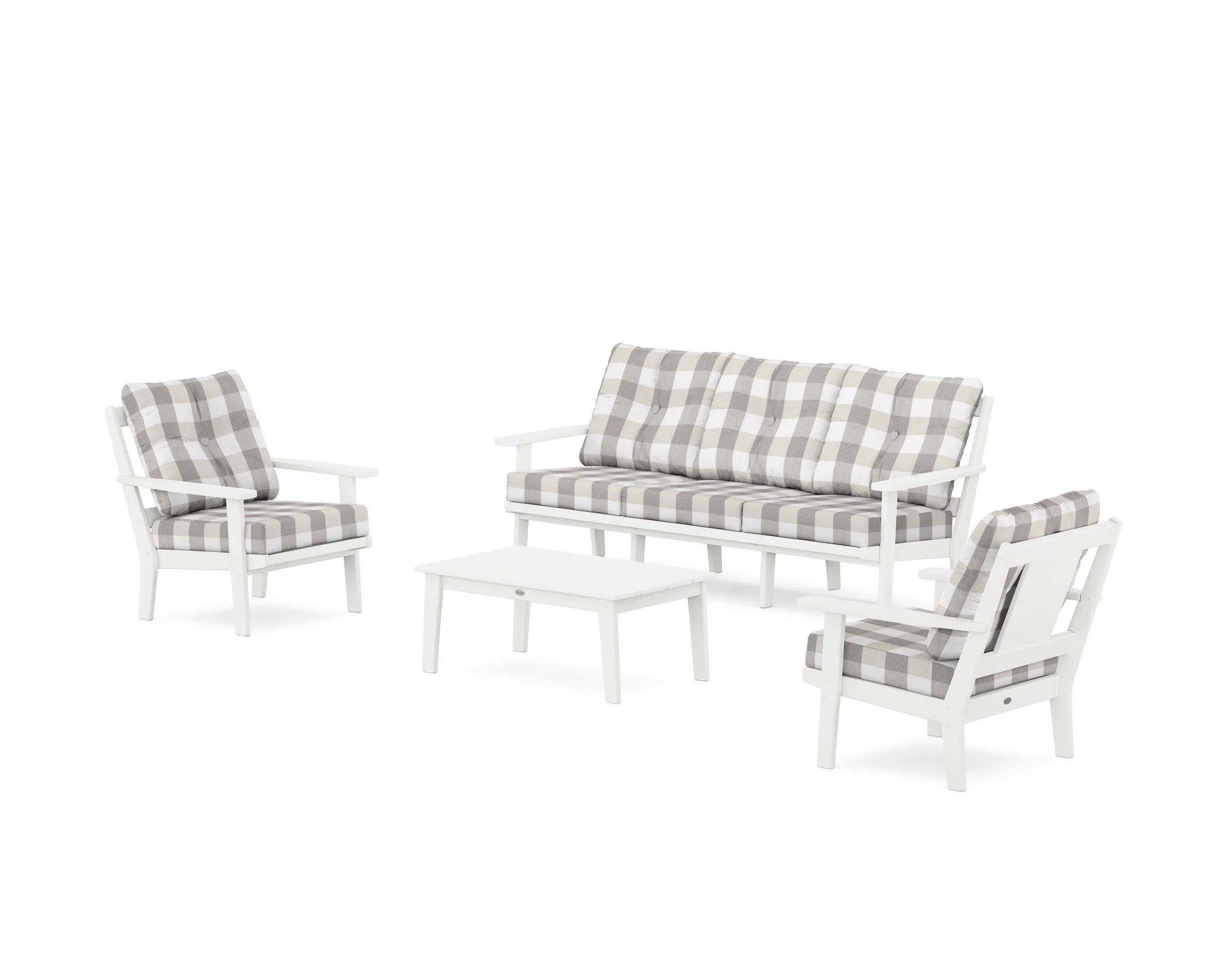 Prairie 4-Piece Deep Seating Set with Sofa - Image 203