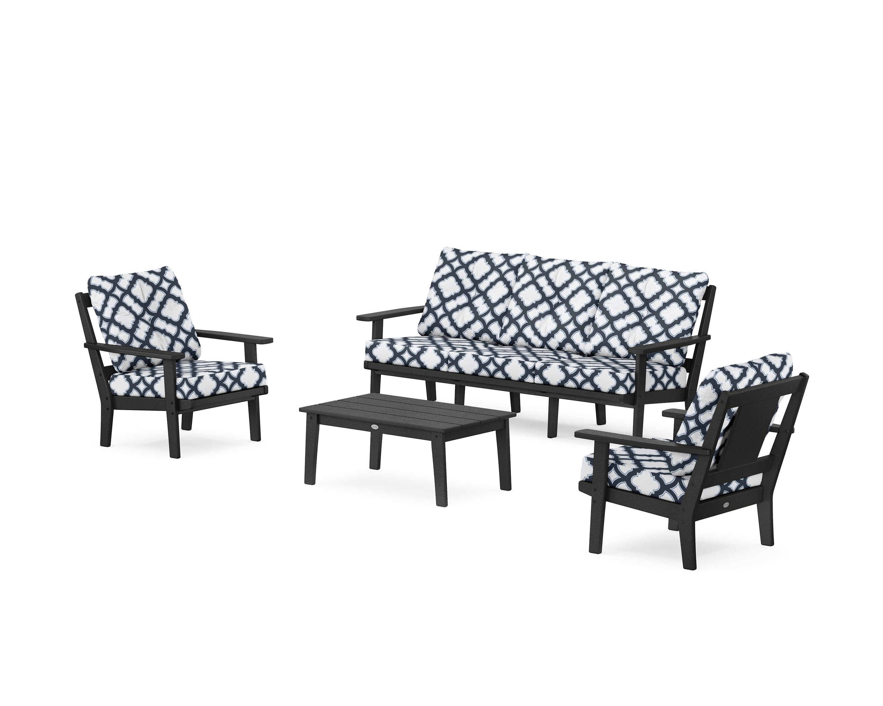 Prairie 4-Piece Deep Seating Set with Sofa - Image 208