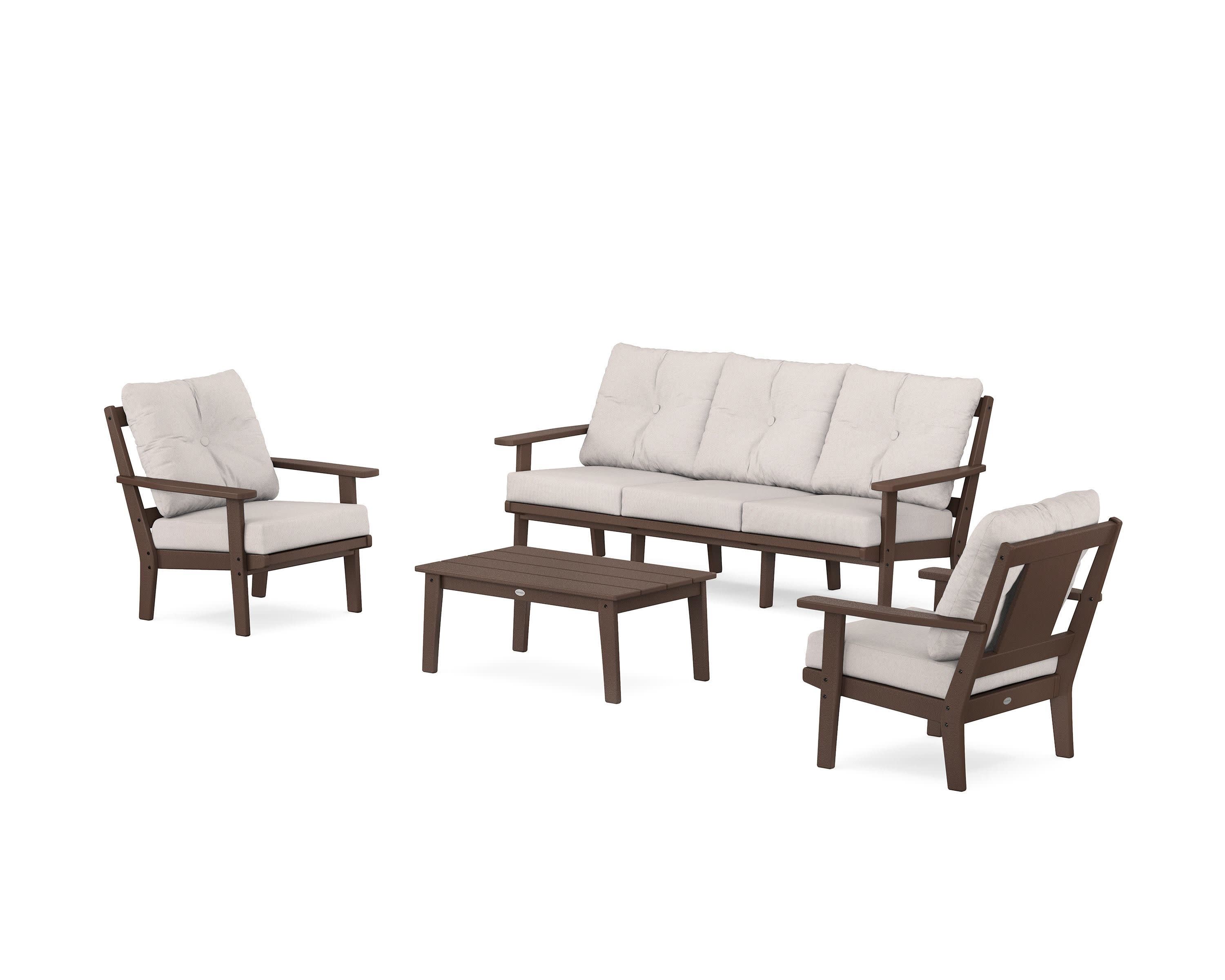 Prairie 4-Piece Deep Seating Set with Sofa - Image 22