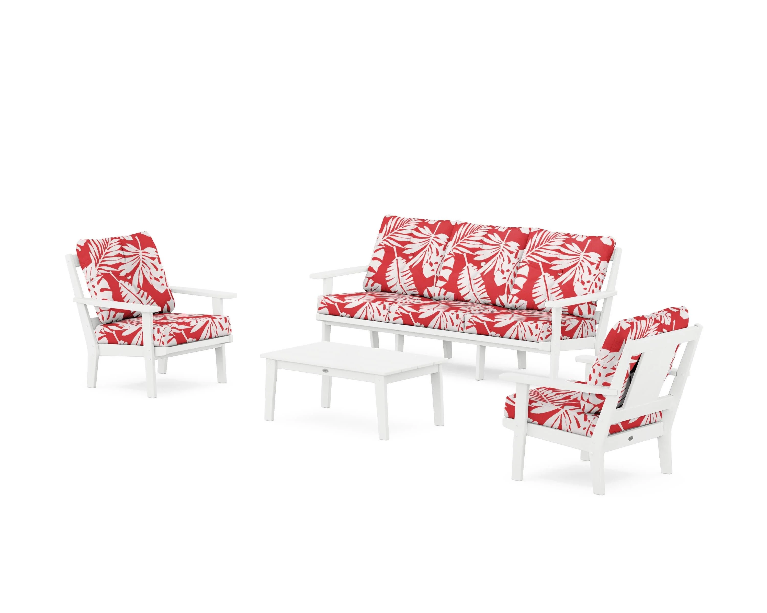 Prairie 4-Piece Deep Seating Set with Sofa - Image 23