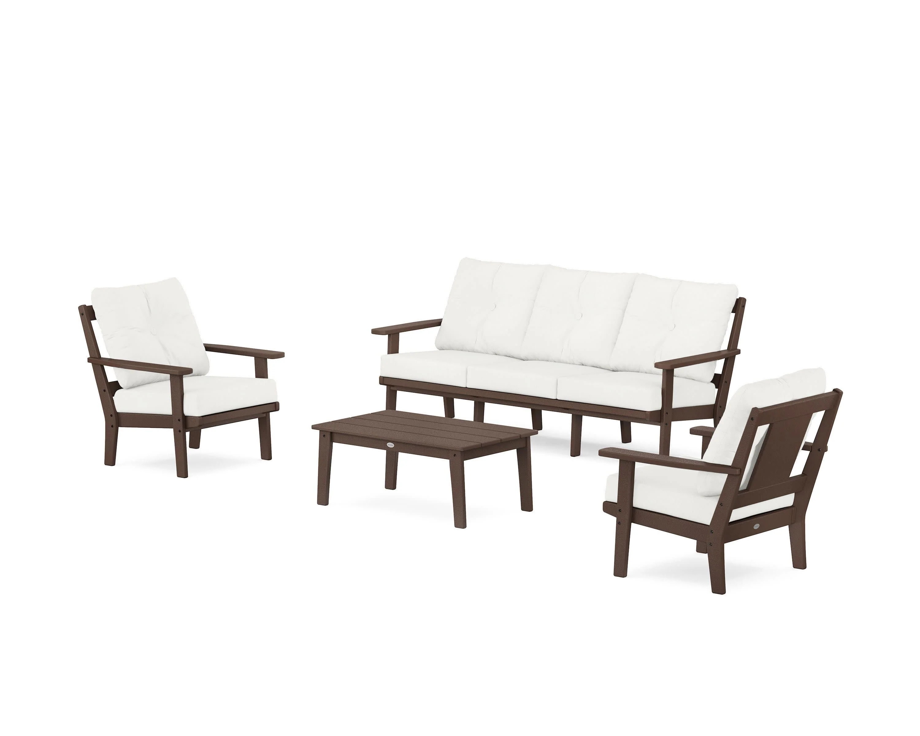 Prairie 4-Piece Deep Seating Set with Sofa - Image 25