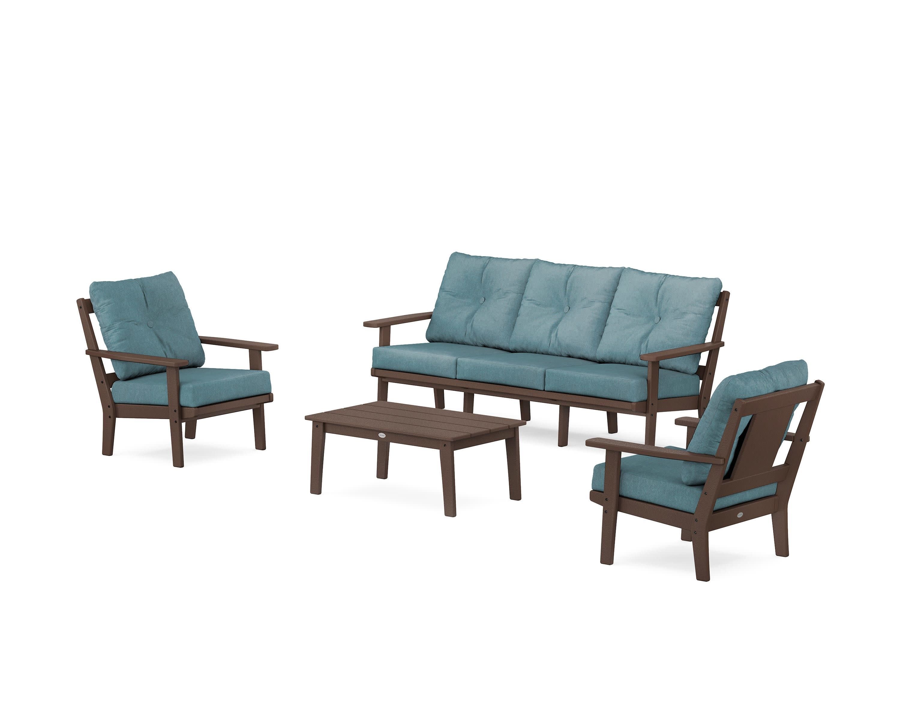 Prairie 4-Piece Deep Seating Set with Sofa - Image 43