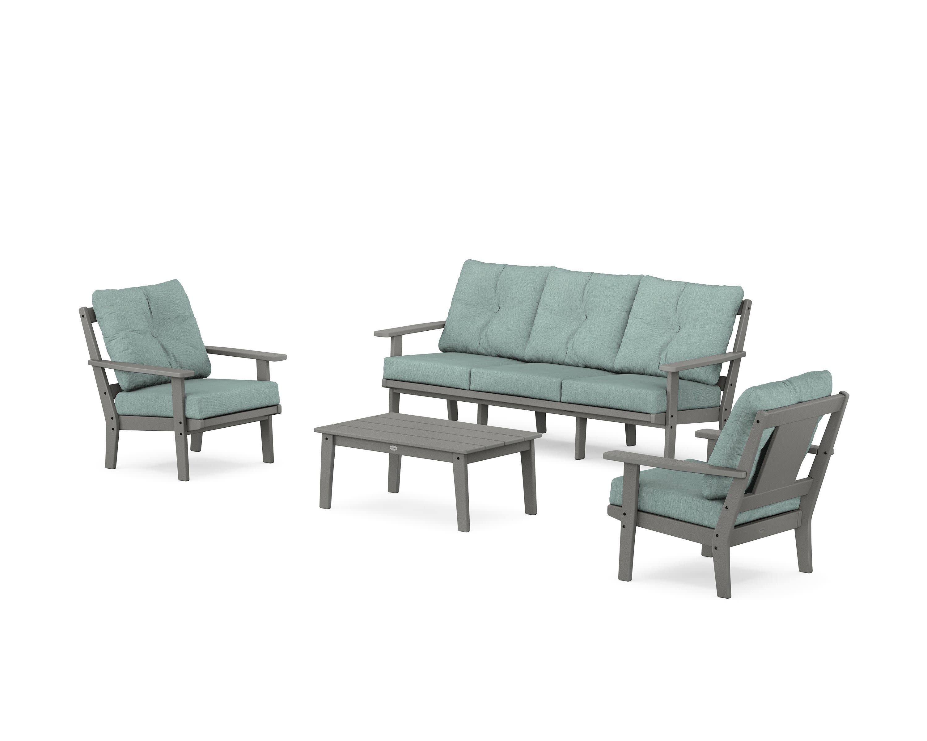 Prairie 4-Piece Deep Seating Set with Sofa - Image 48