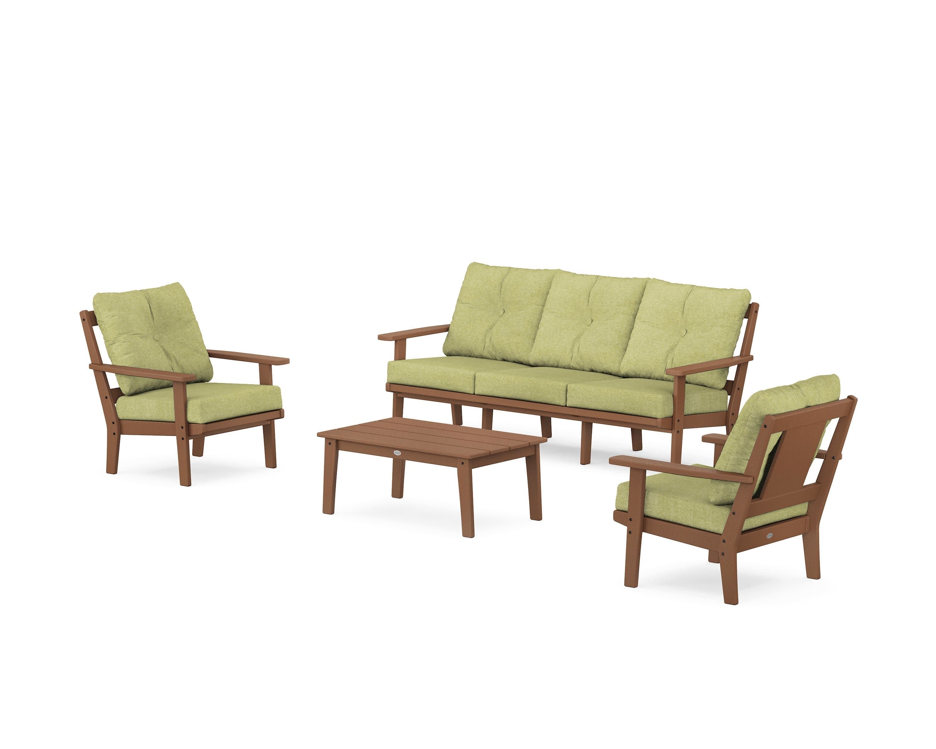 Prairie 4-Piece Deep Seating Set with Sofa - Image 5